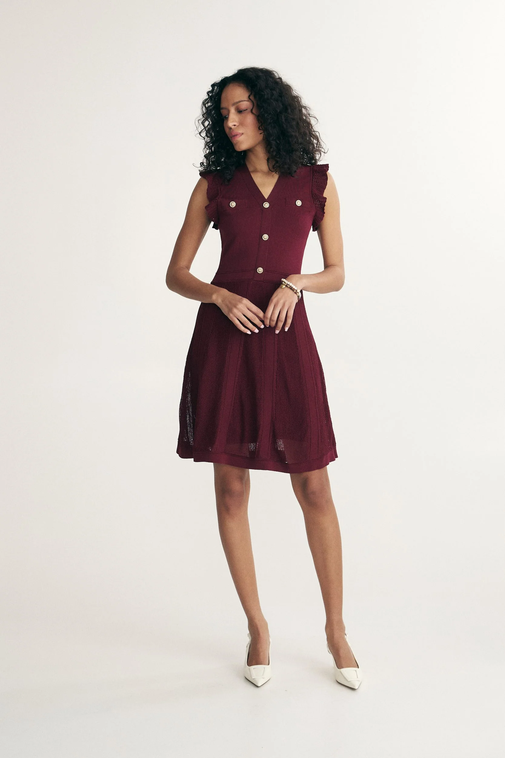 Pointelle dress - Image 4