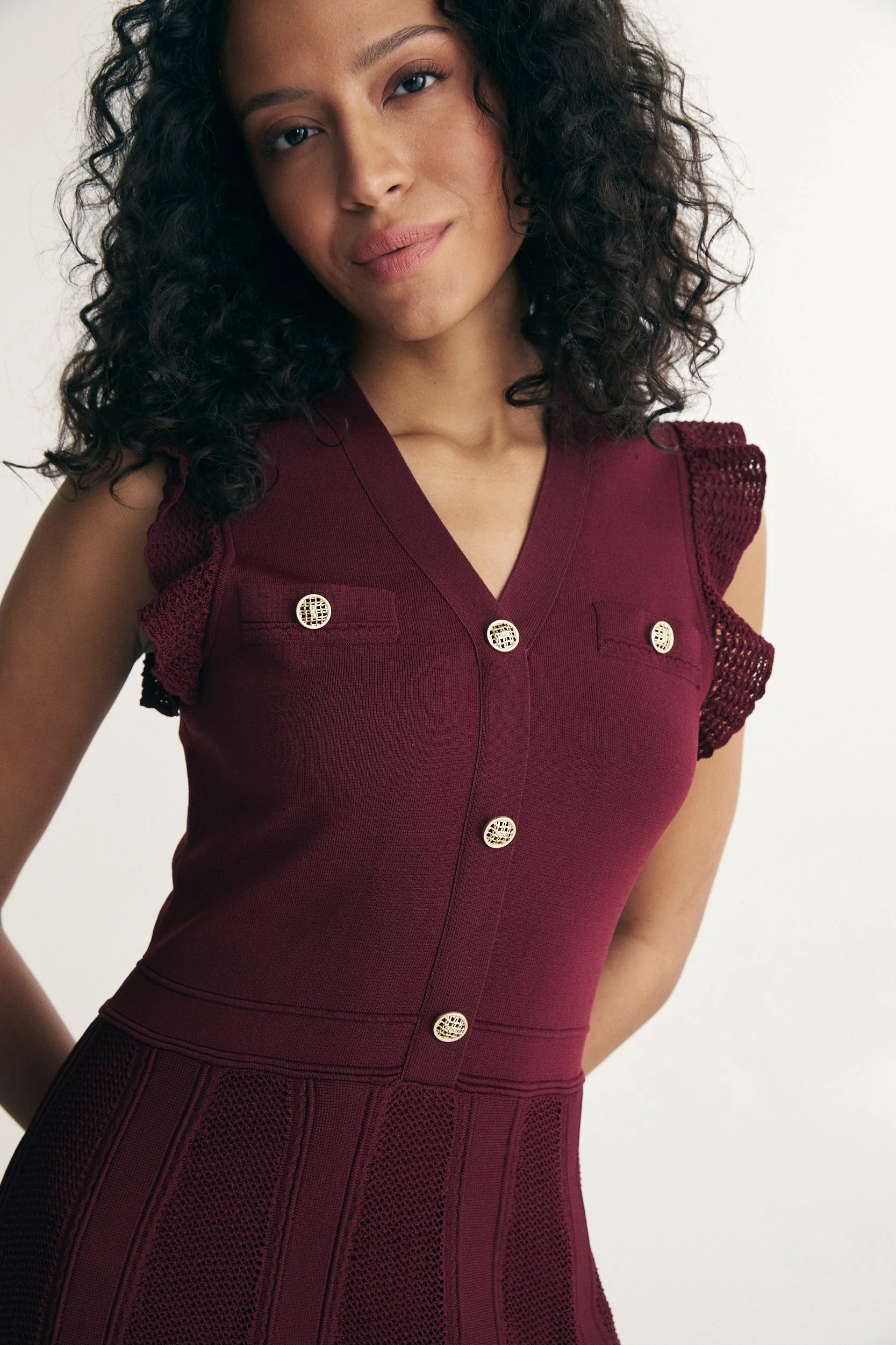 Pointelle dress - Image 6