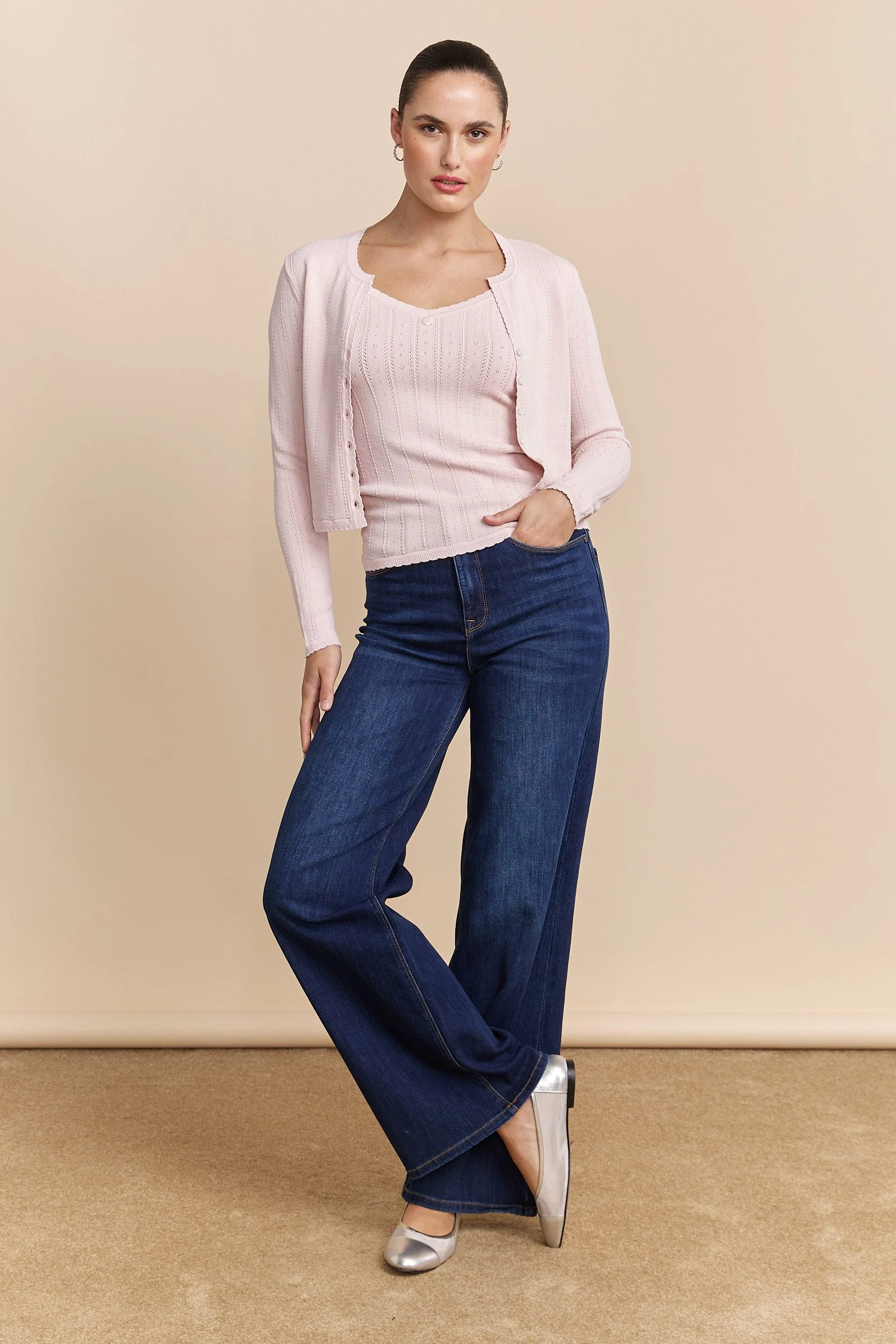 Pointelle knit cami - Image 5