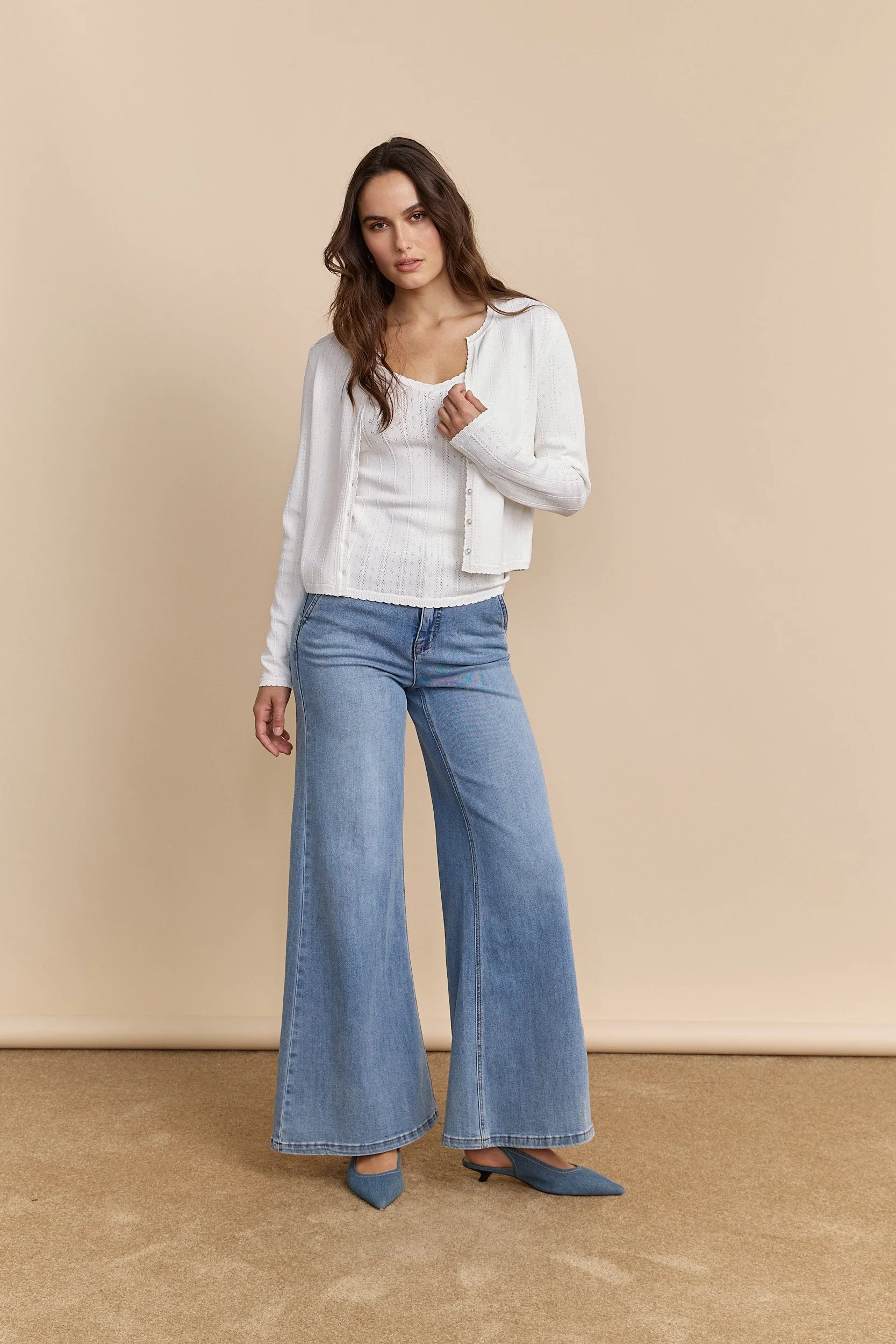 Pointelle knit cami - Image 8