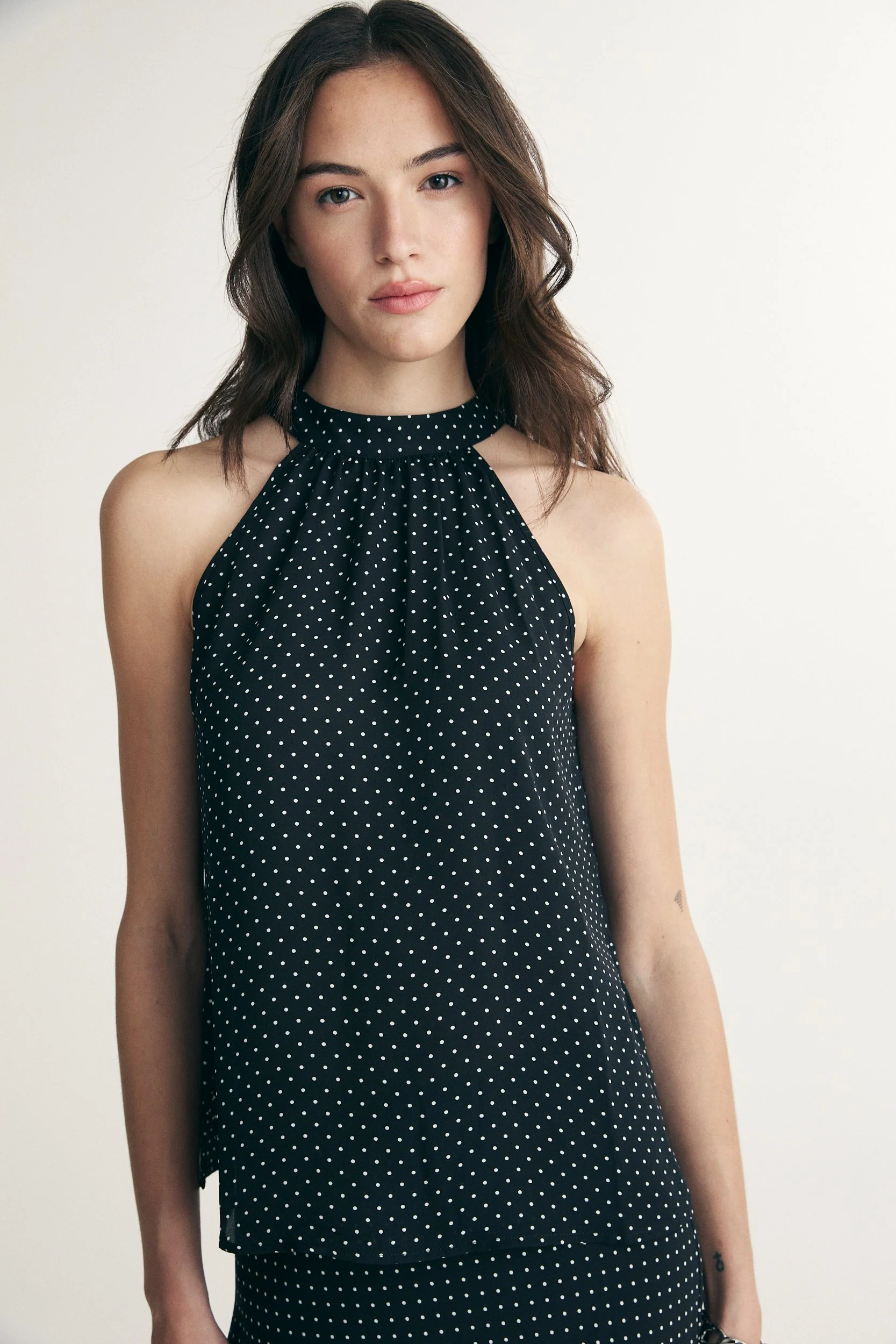 Polka dot halter top - Image 3