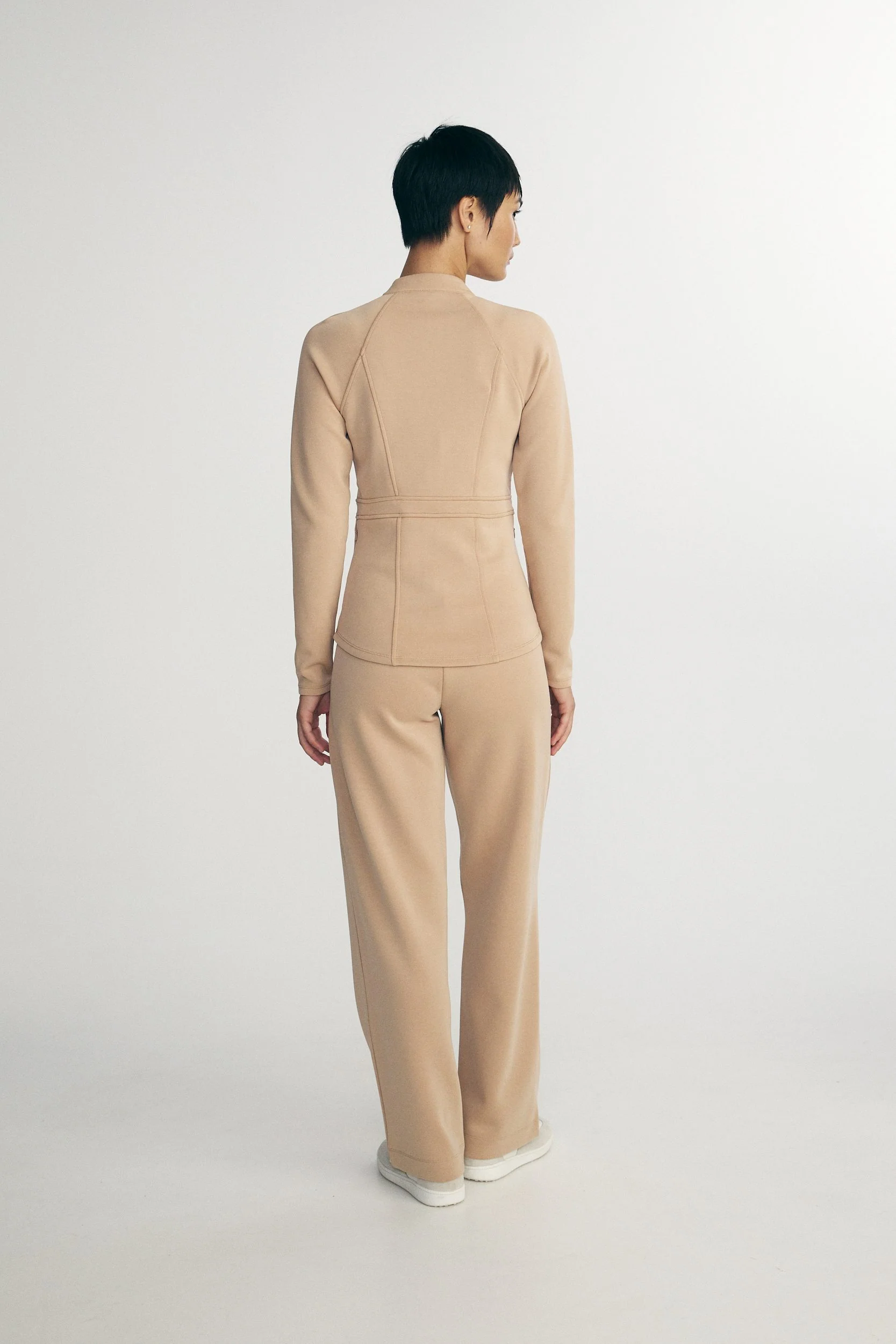 Ponte zip up cardigan - Image 10