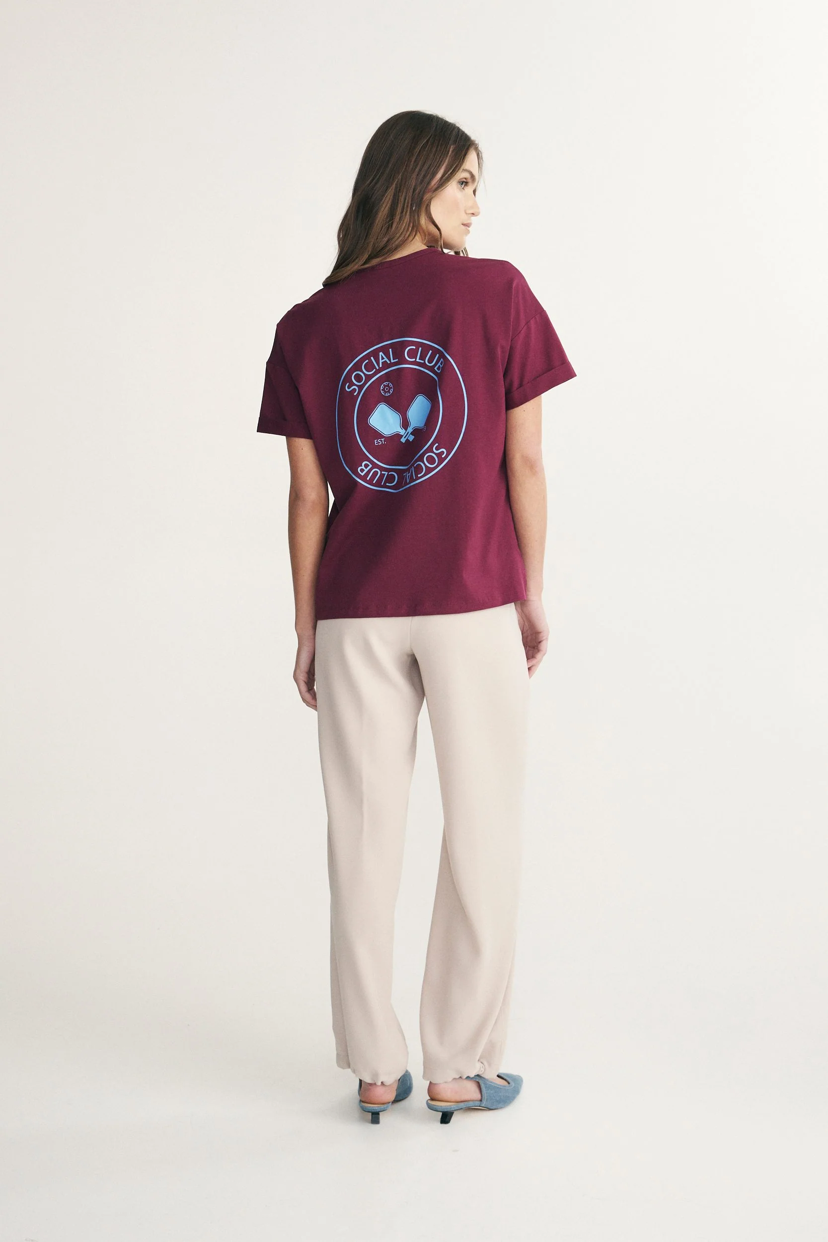 Printed boyfriend fit t-shirt - Image 2