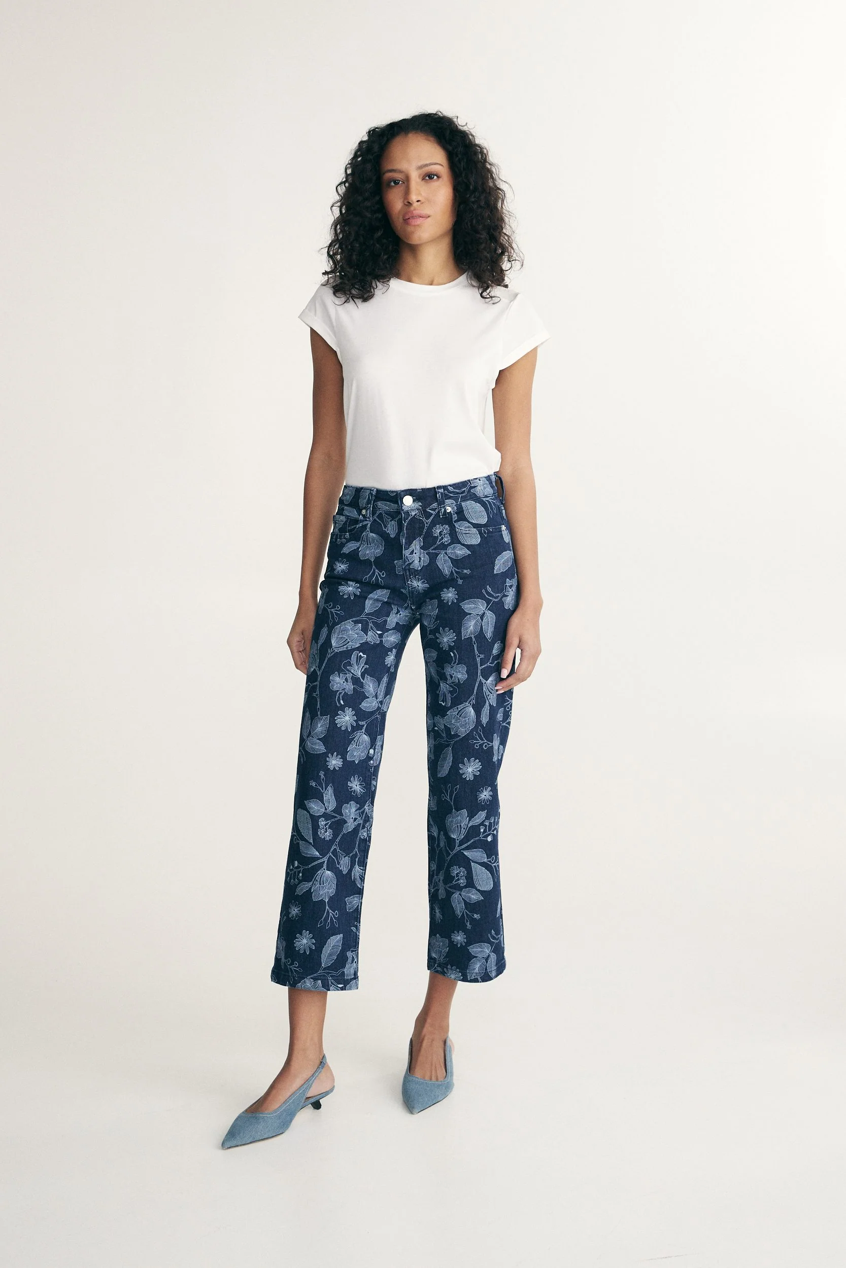 Printed classic jean - Image 3