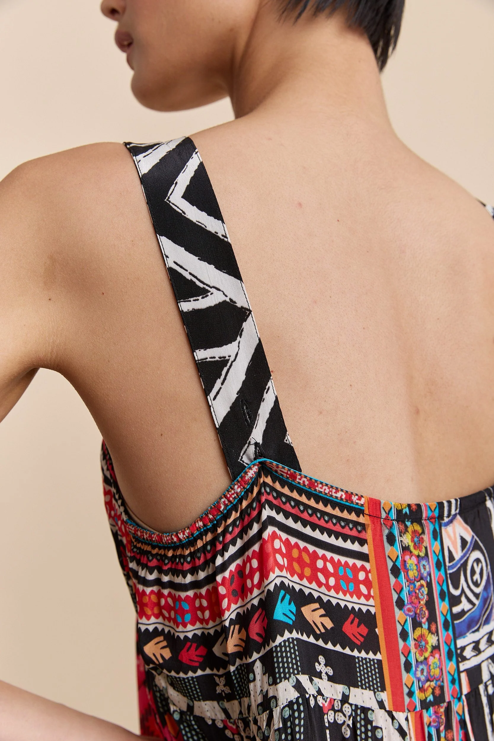 Multi print maxi dress - Image 4