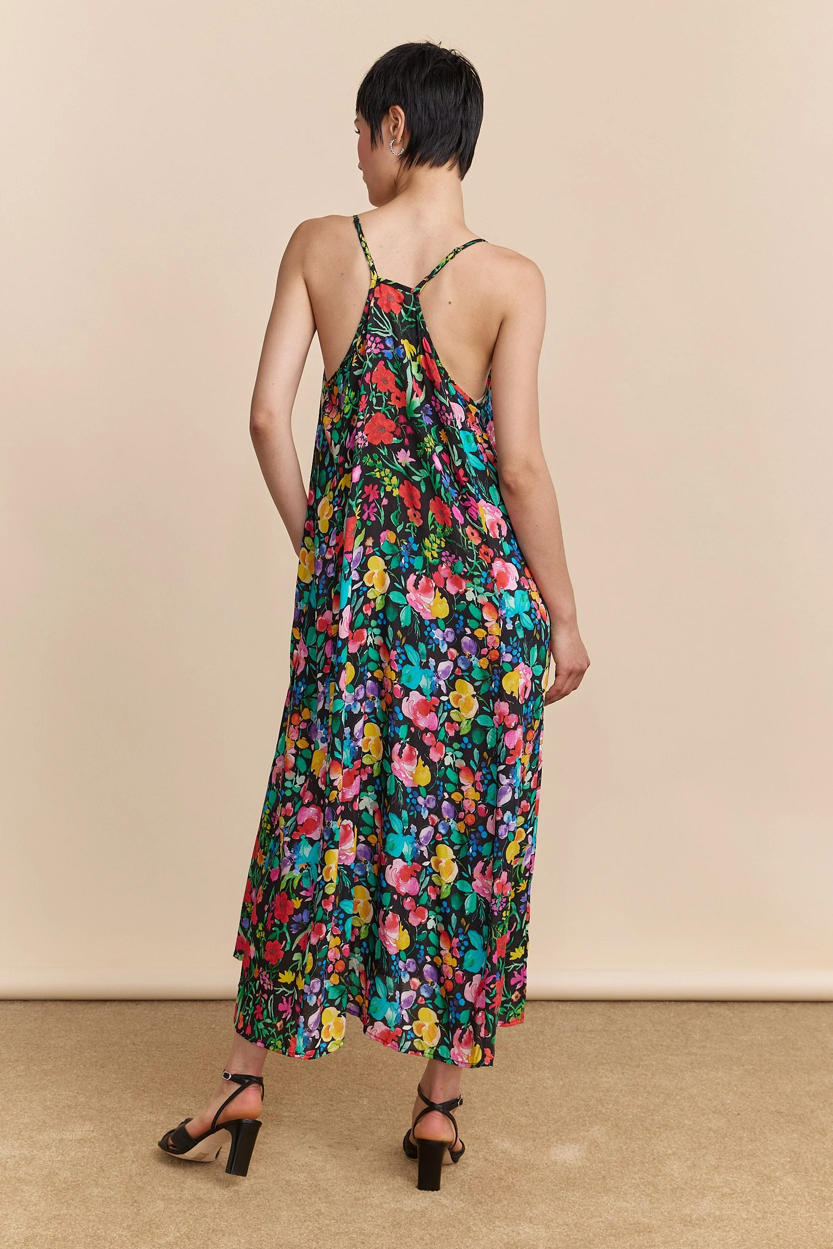 Maxi dress with floral print - Image 2