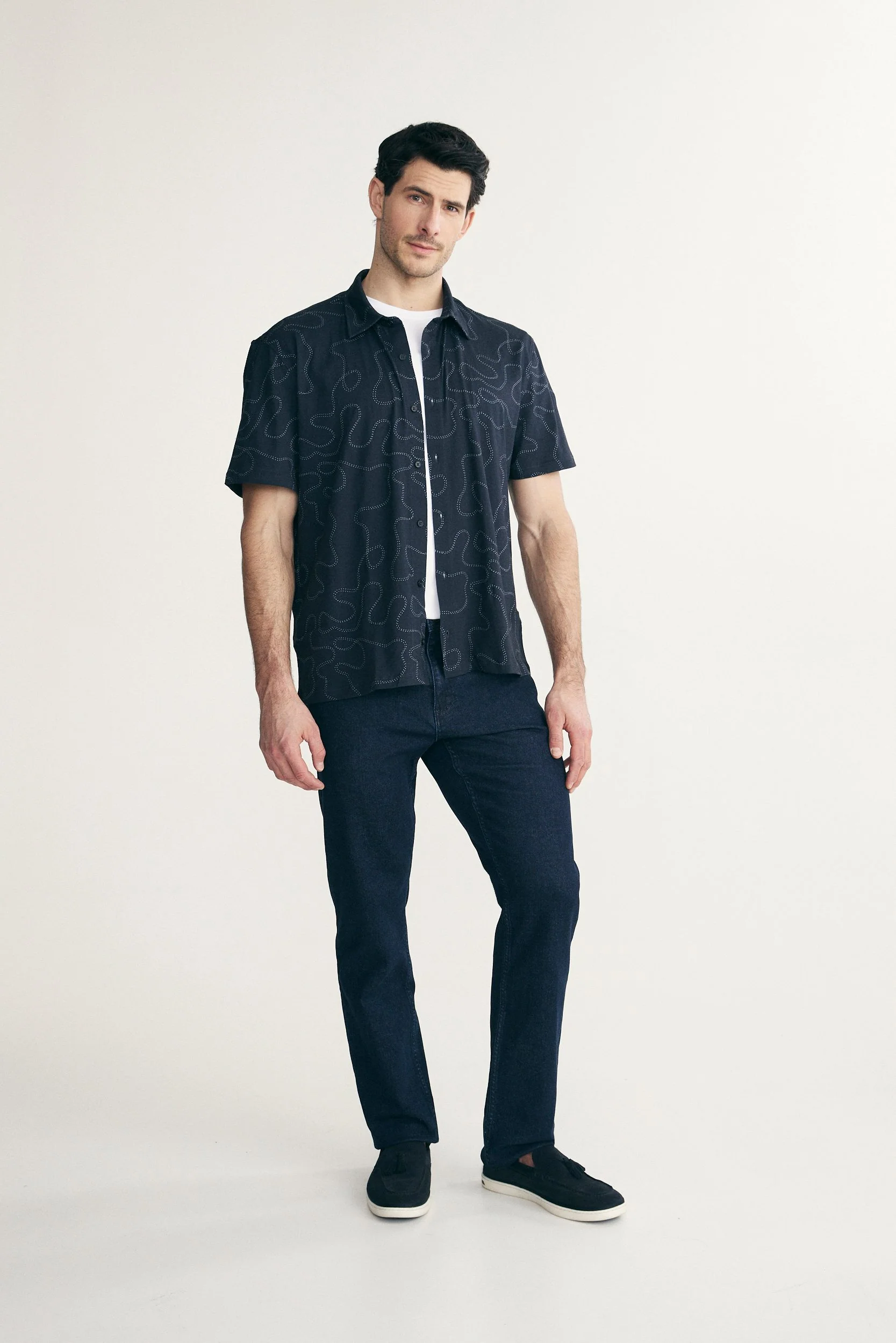 Printed jersey shirt - Image 3