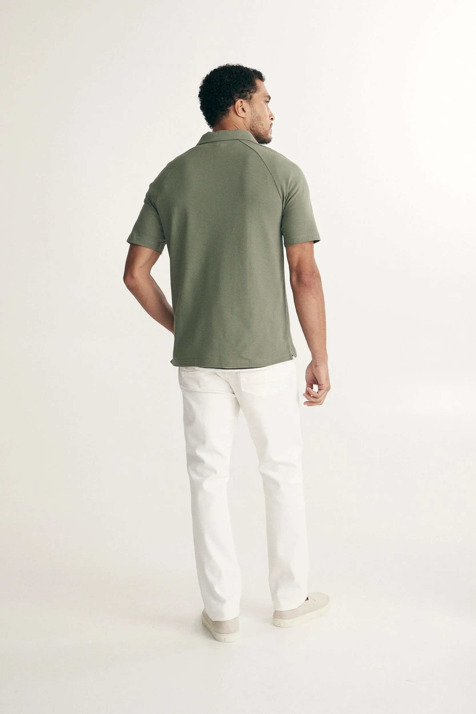Raglan sleeve polo - Image 9
