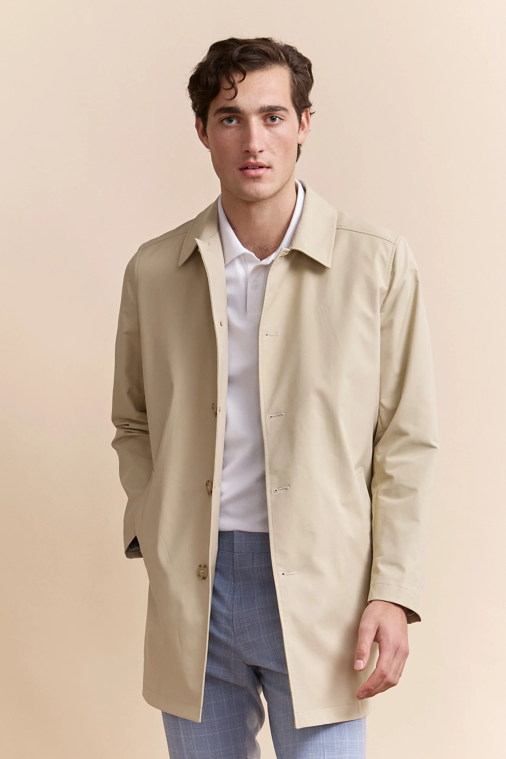 Removable lining trench coat - Image 8