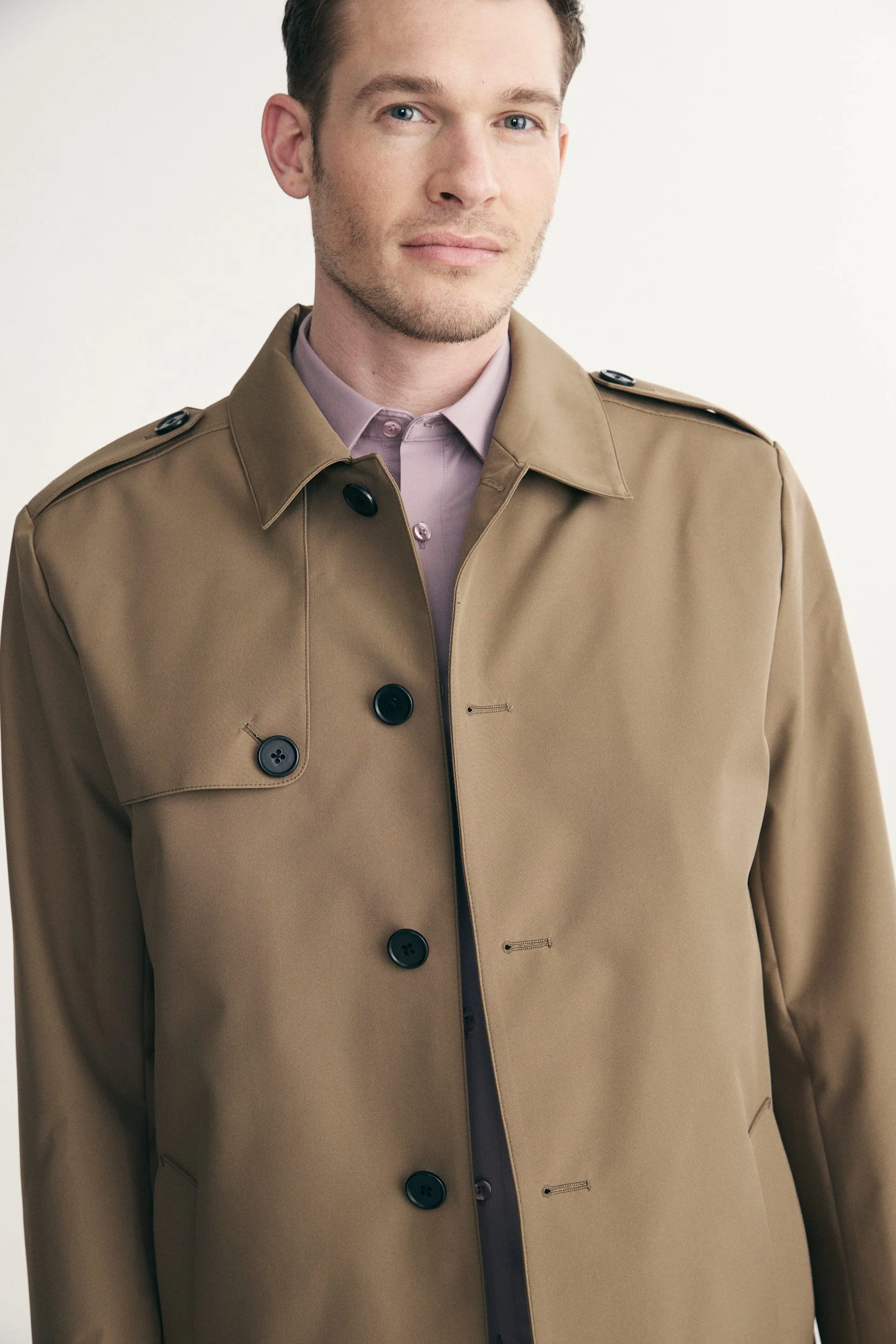 Removable lining trench coat - Image 3