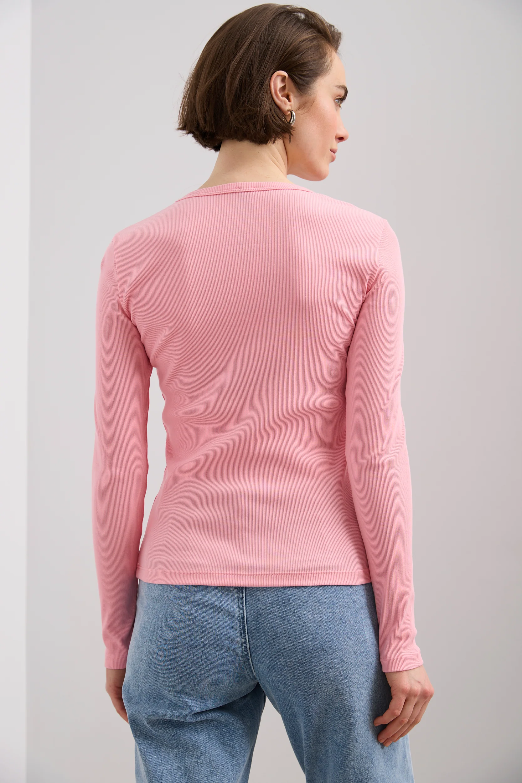 Ribbed long sleeve top - Image 10