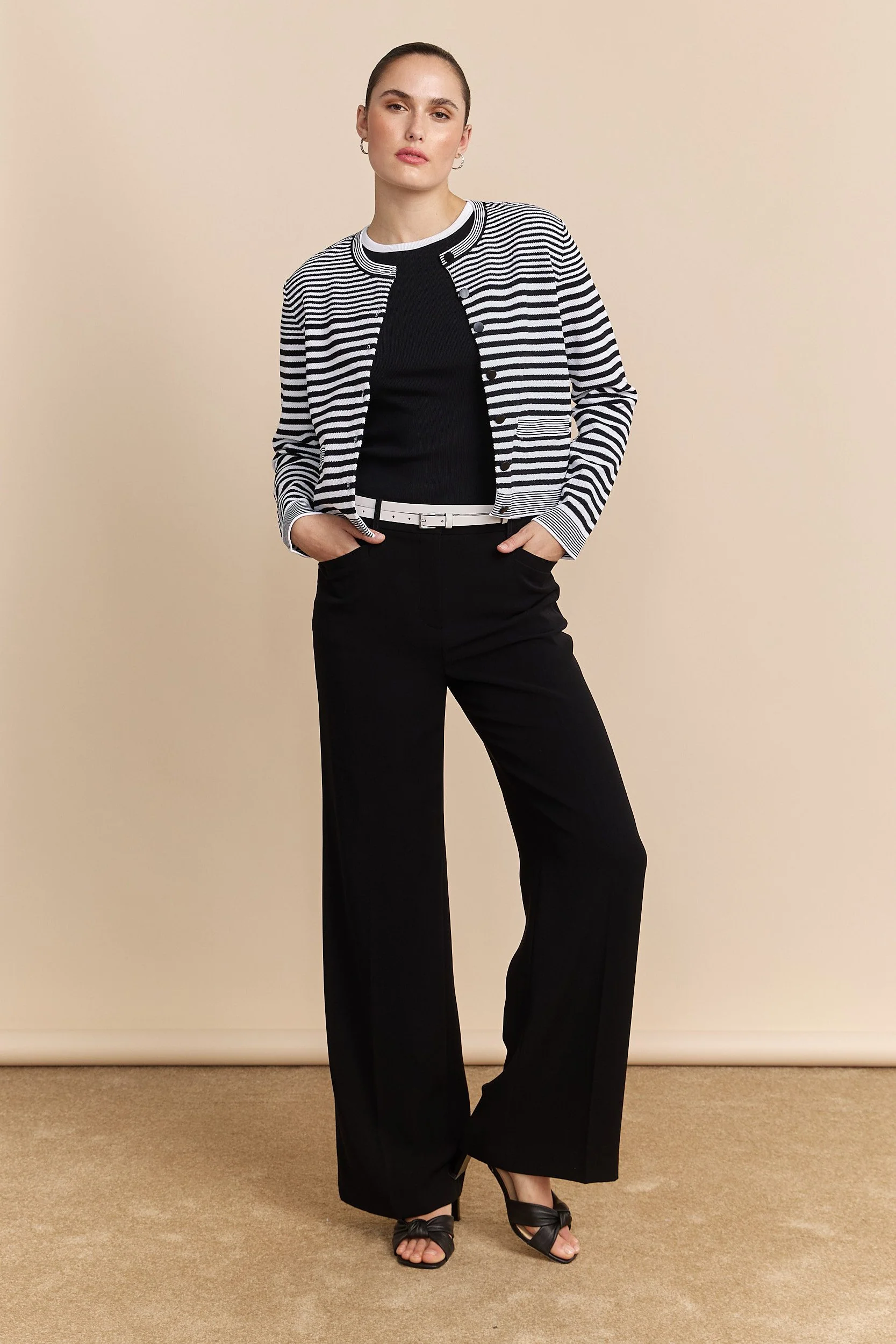 Ribbed t-shirt with crew neck - Image 6