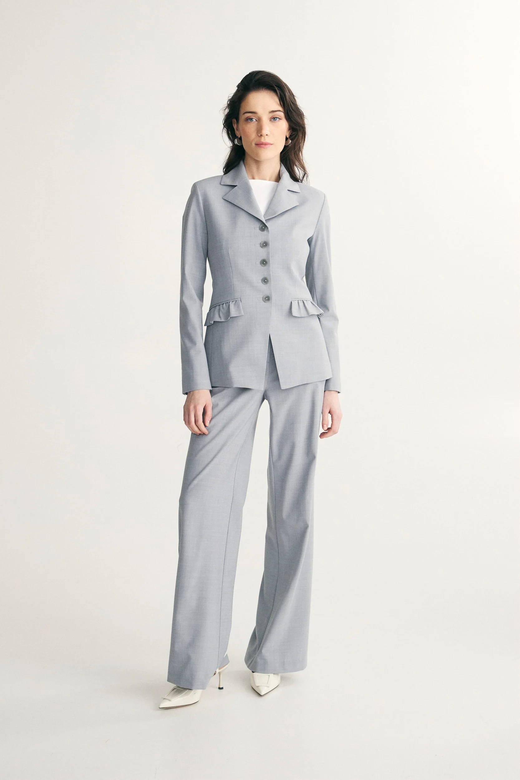 Ruffled fitted jacket - Image 3