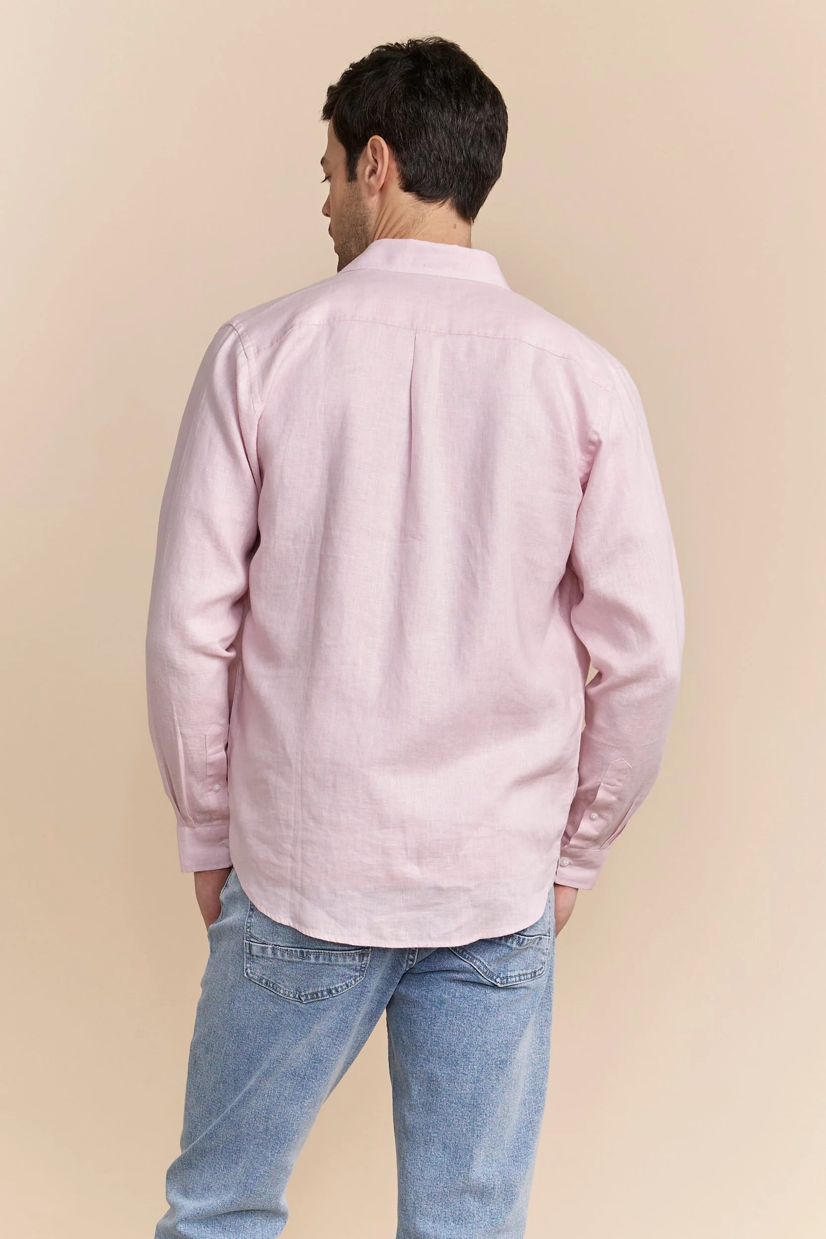 Semi-Fitted Linen shirt - Image 8