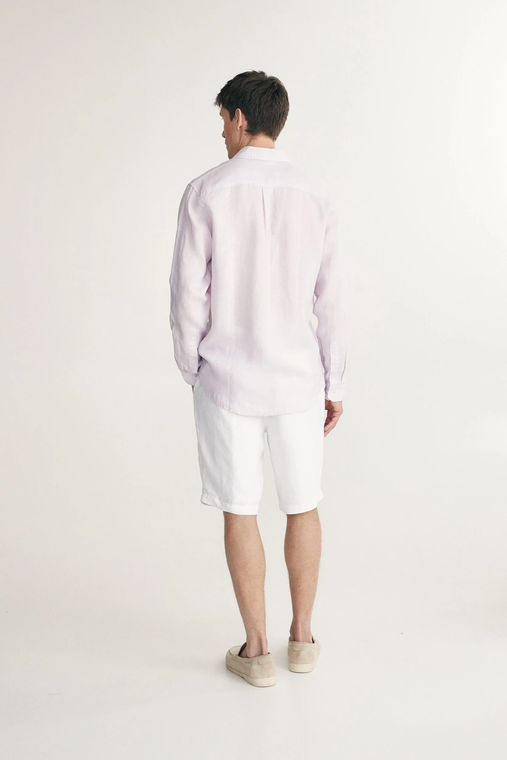 Semi-Fitted Linen shirt - Image 8
