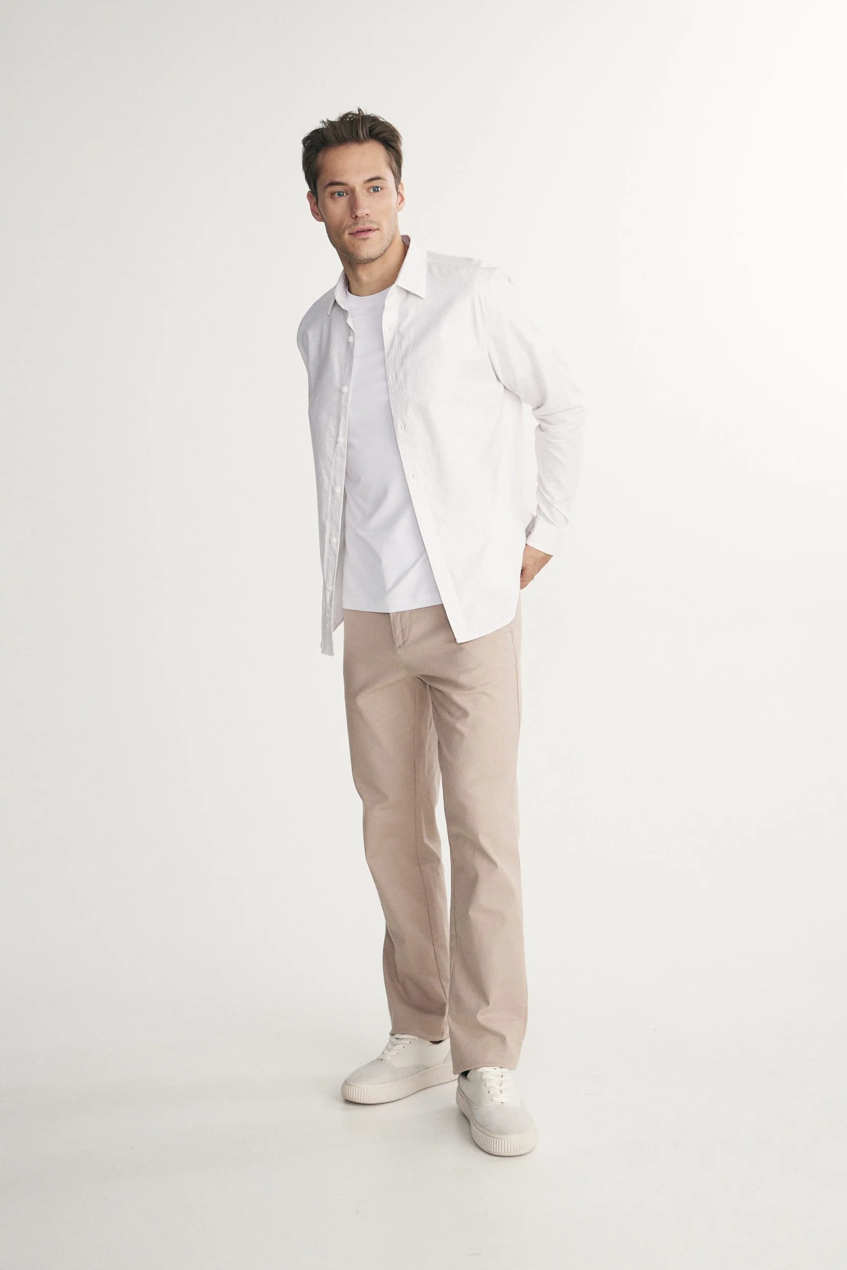 Semi-fitted stripe shirt - Image 3