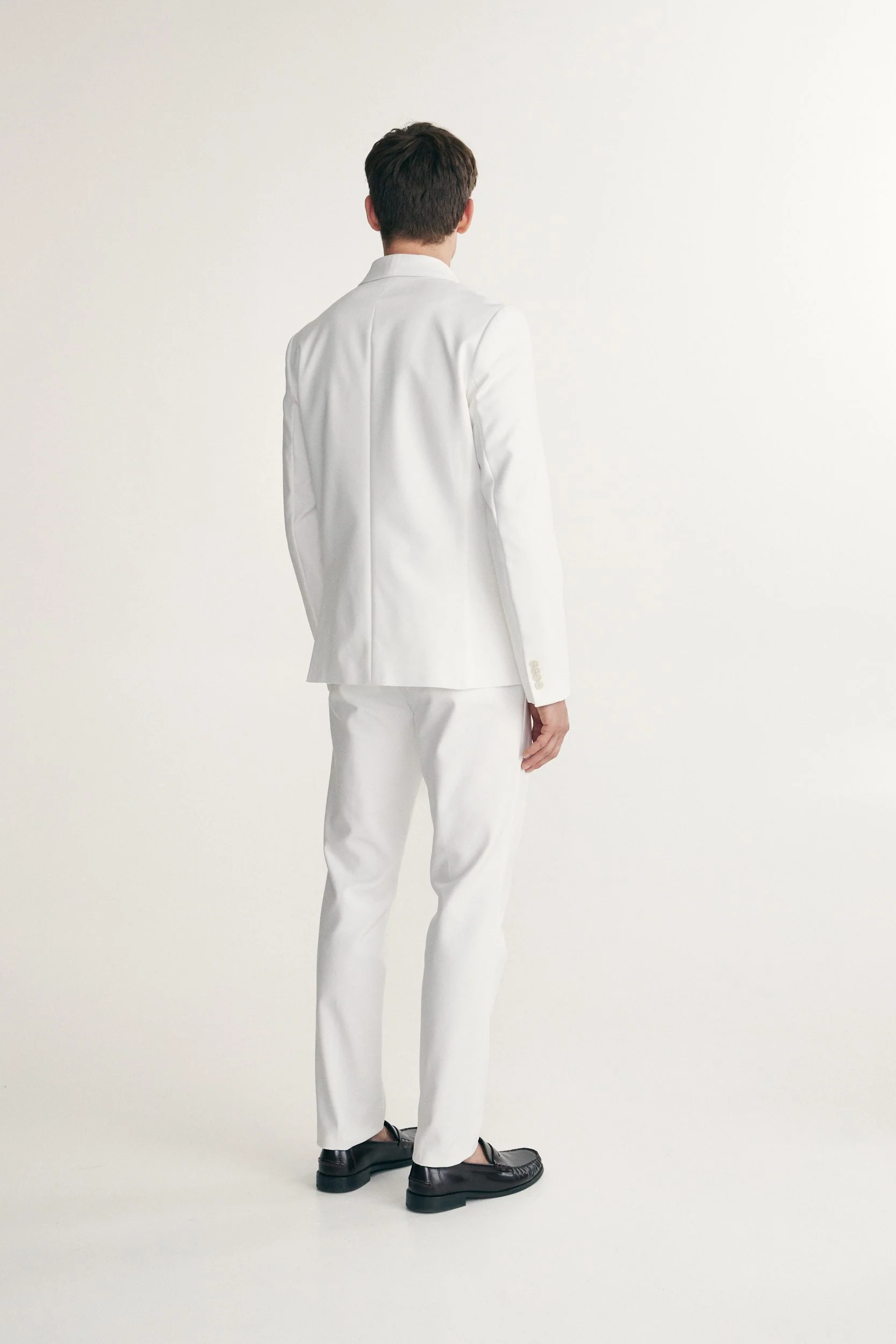 Shawl Collar Extra-Fitted Blazer - Image 3