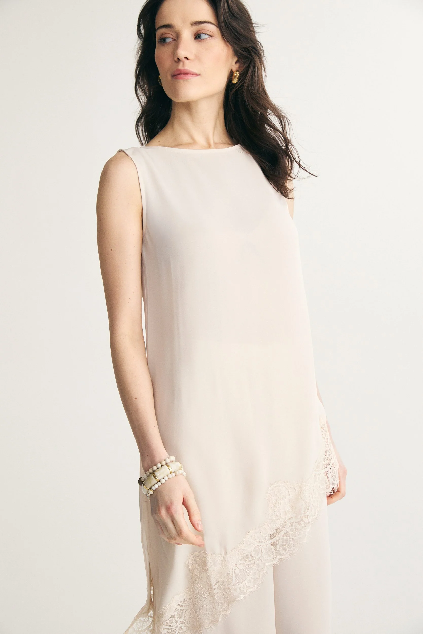 Sheer tunic
