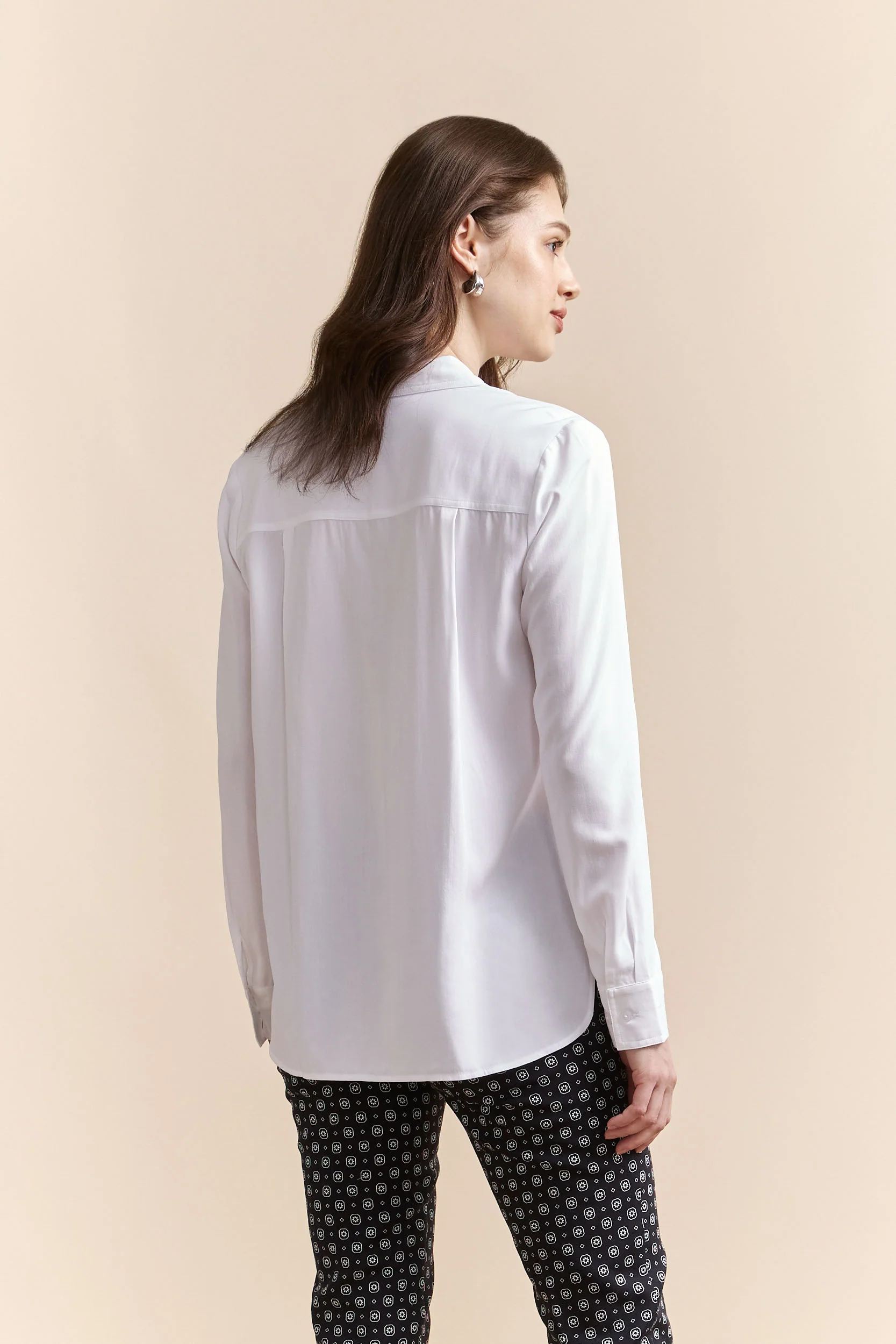 Shirt with button down collar - Image 2