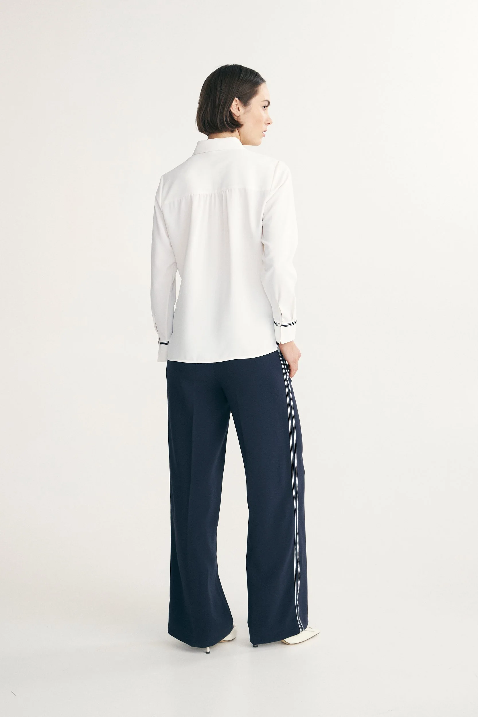 Shirt with ribbon - Image 2