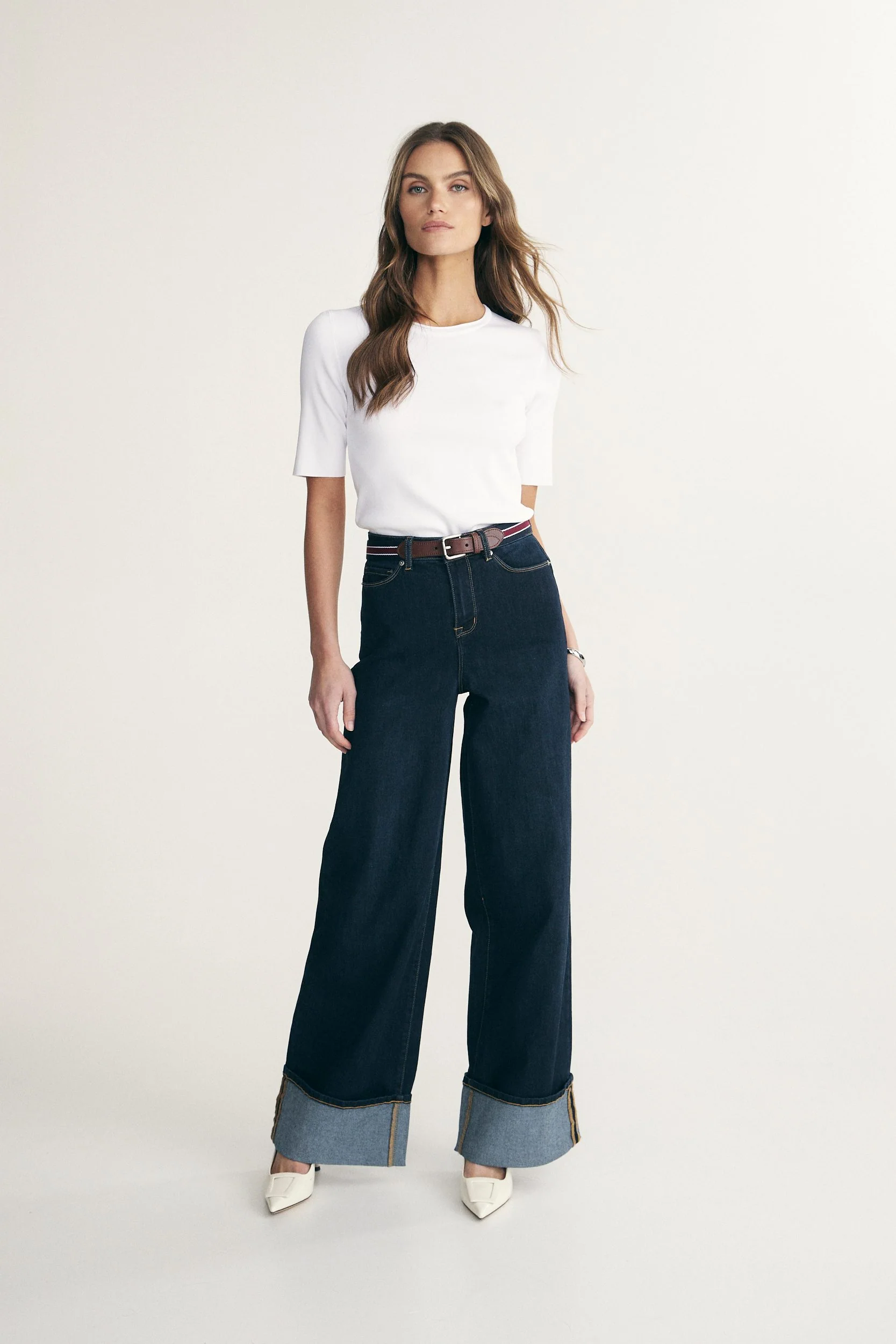 Short sleeve ribbed top - Image 9