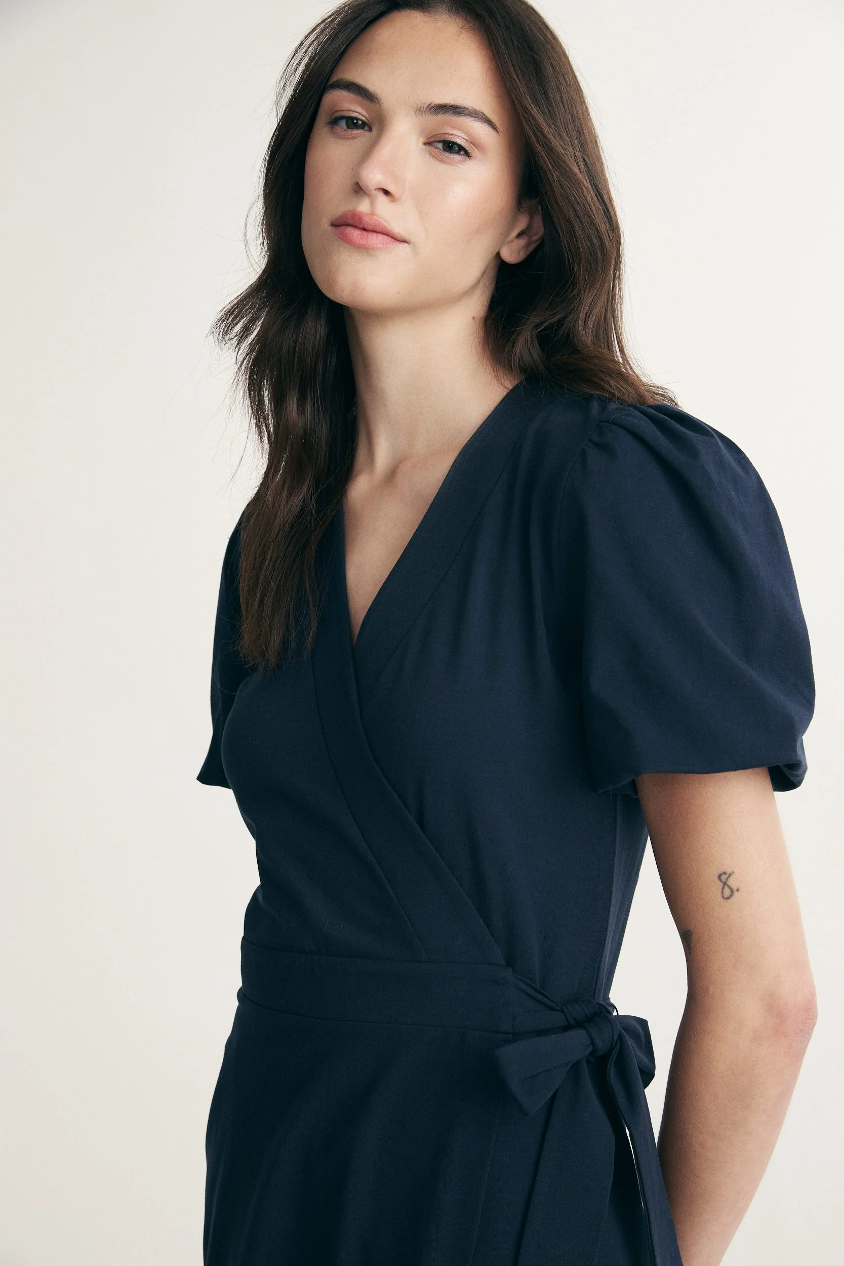 Short sleeve romper dress - Image 3