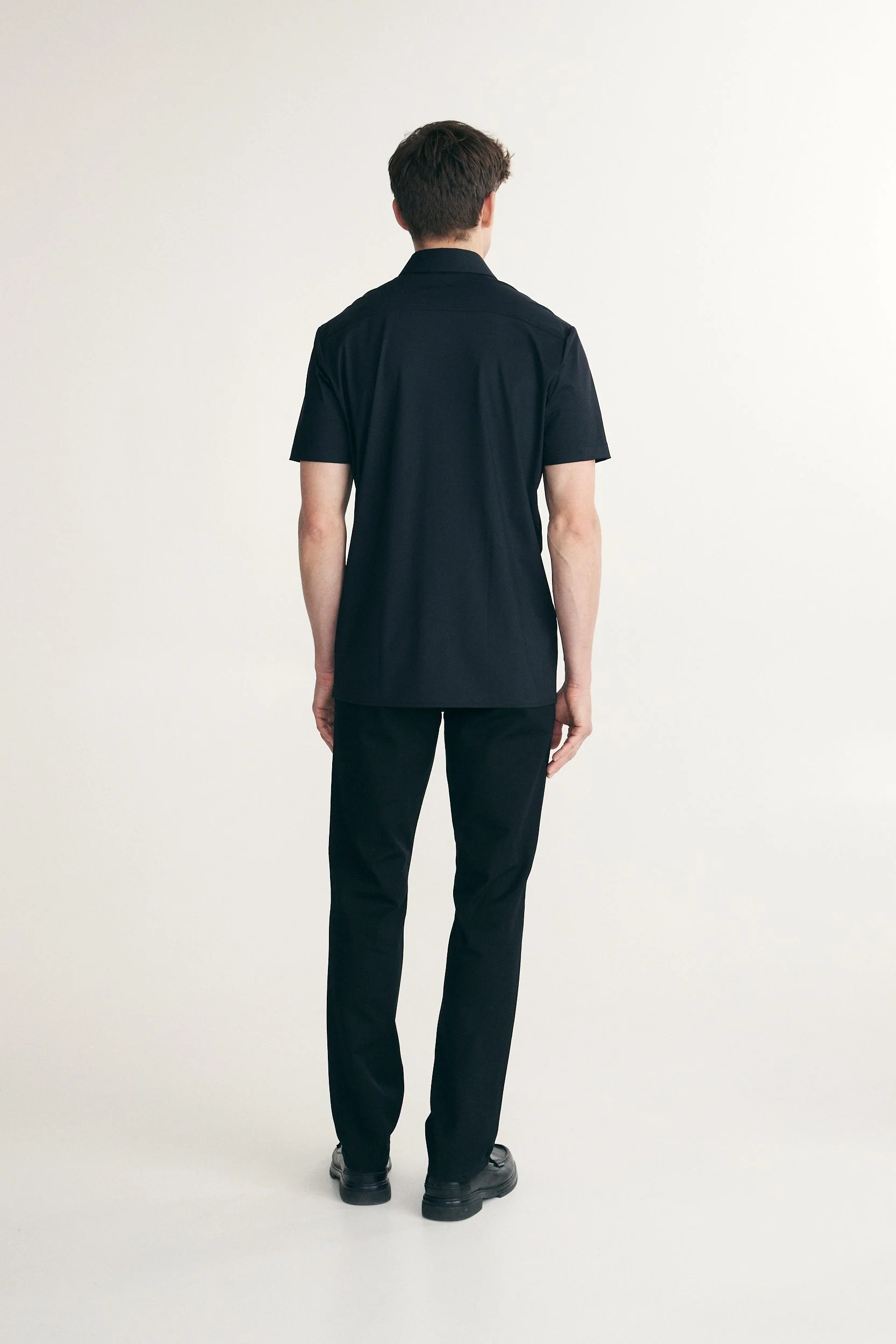 Short sleeve stretch jersey shirt - Image 5
