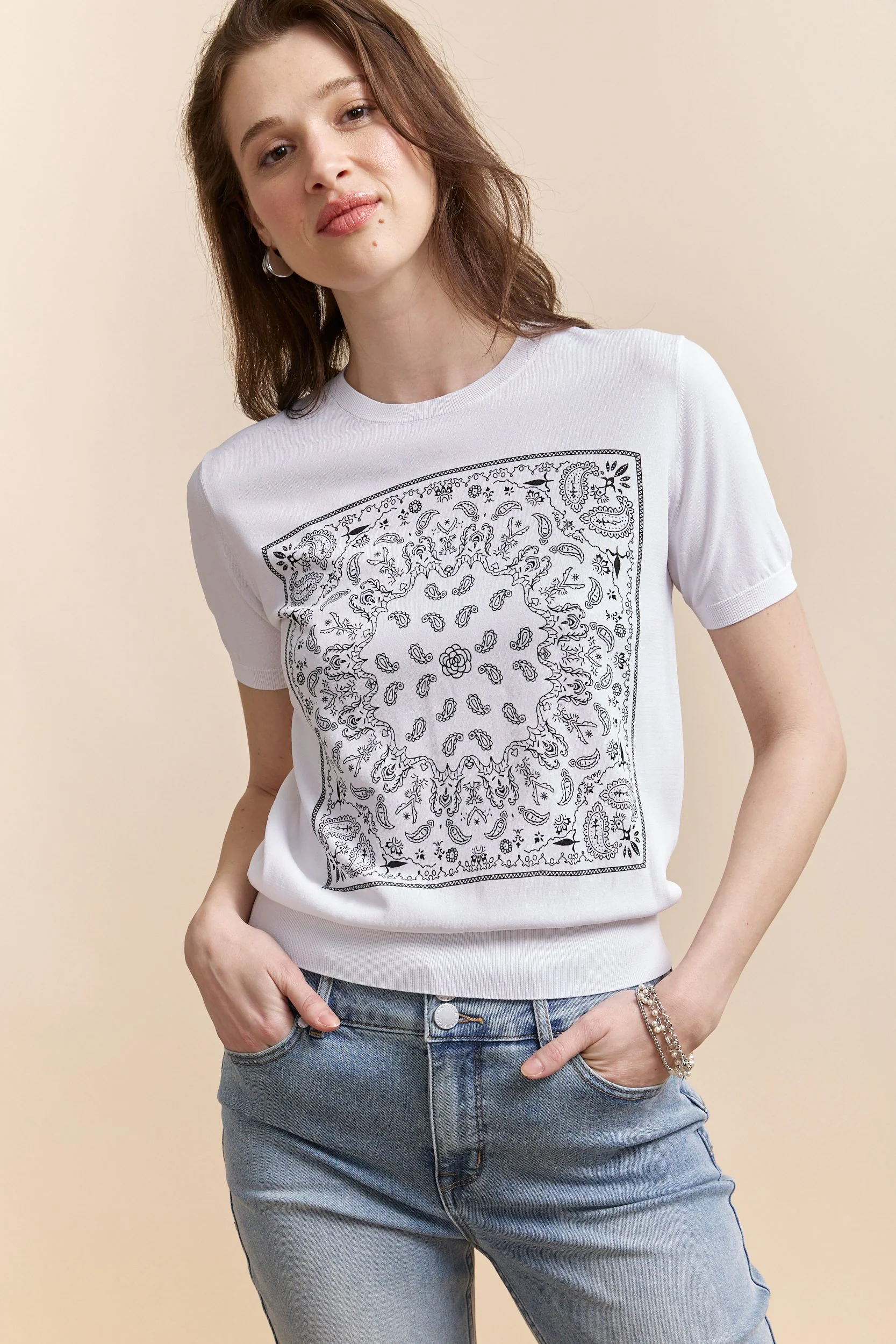 Paisley pattern top - Image 3