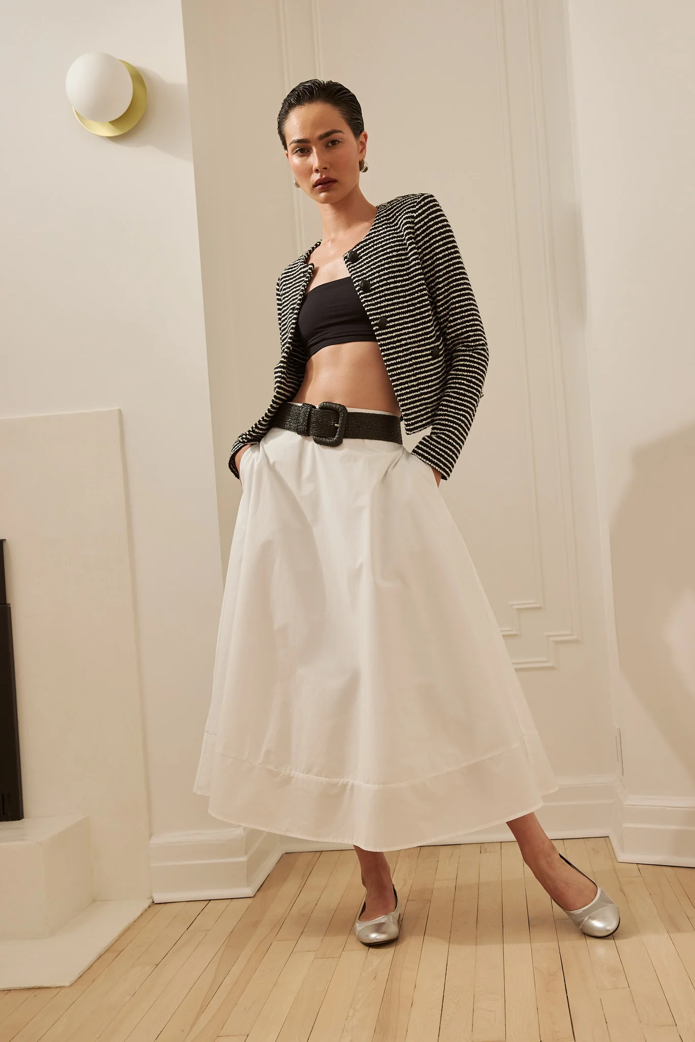 Skirt with elastic waist - Image 8
