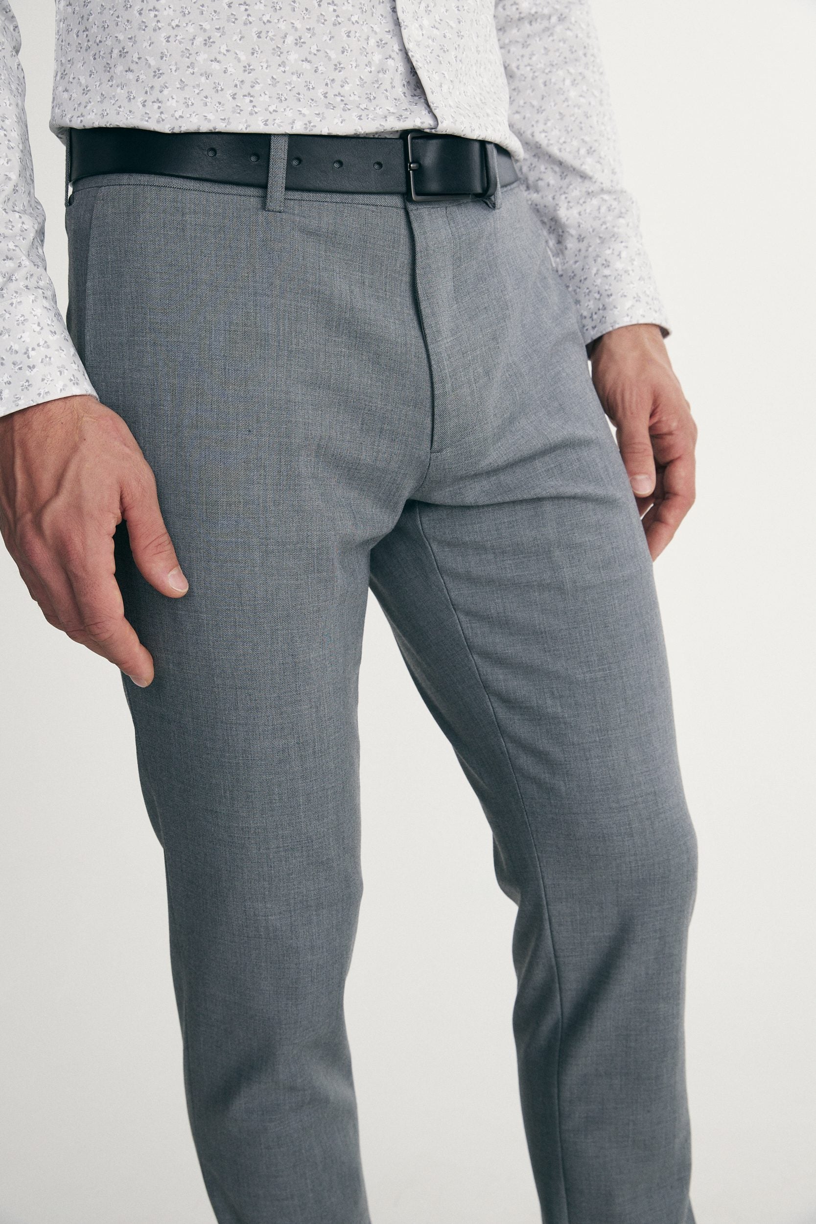 Slash pocket slim fit pants - Image 3