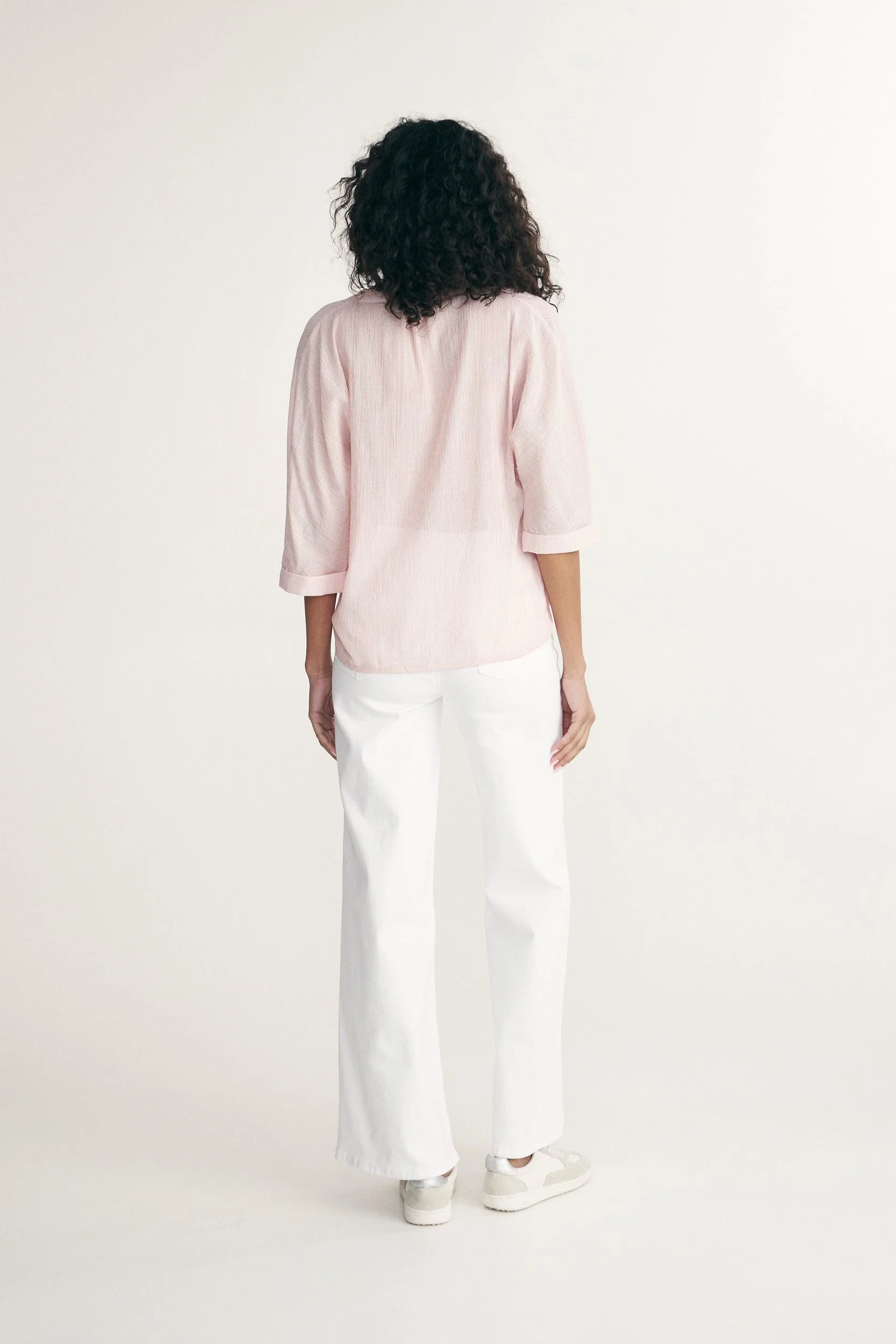 Sleeve dolman top with pleats at front - Image 5