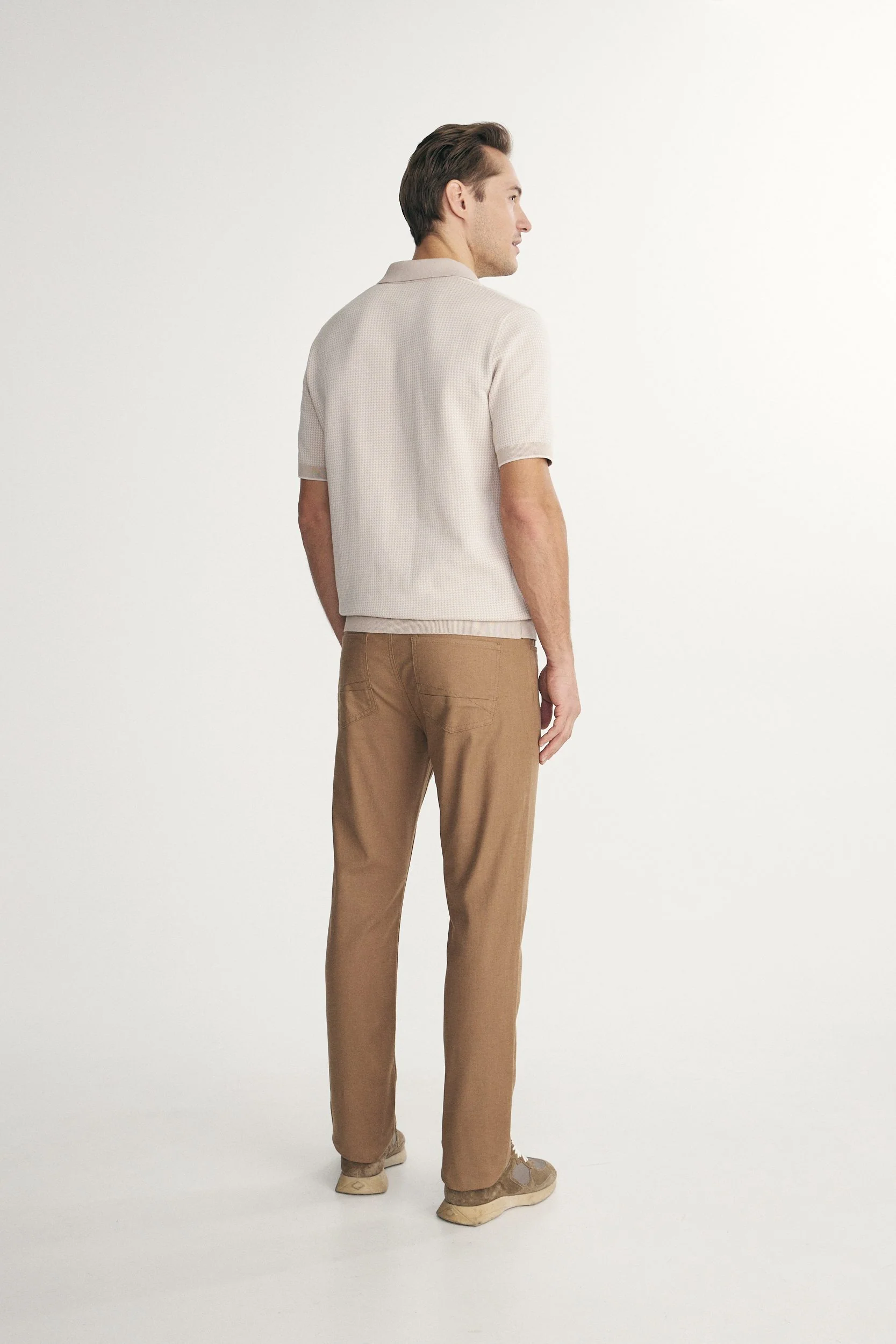 Slim fit five pocket pants - Image 12