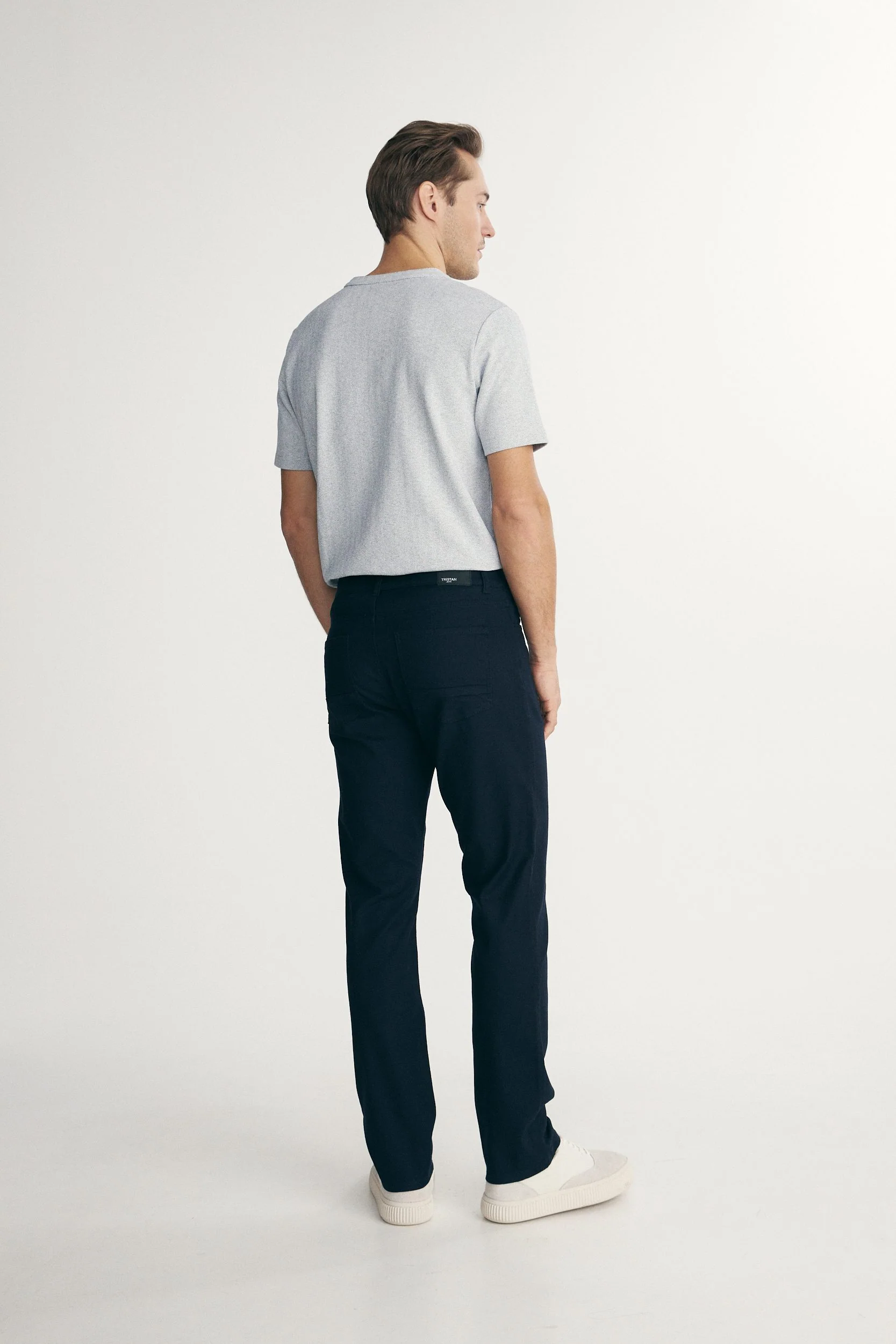 Slim fit five pocket pants - Image 5
