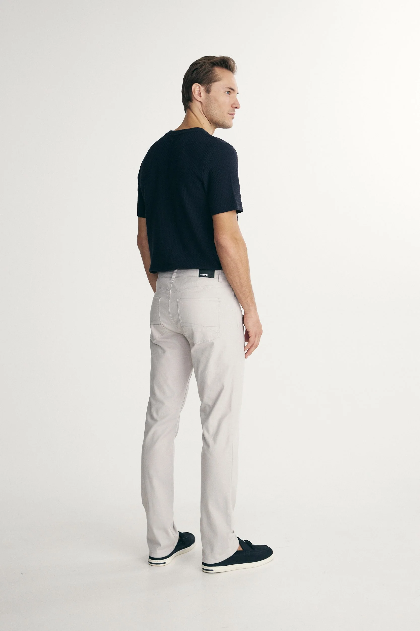 Slim fit five pocket pants - Image 9