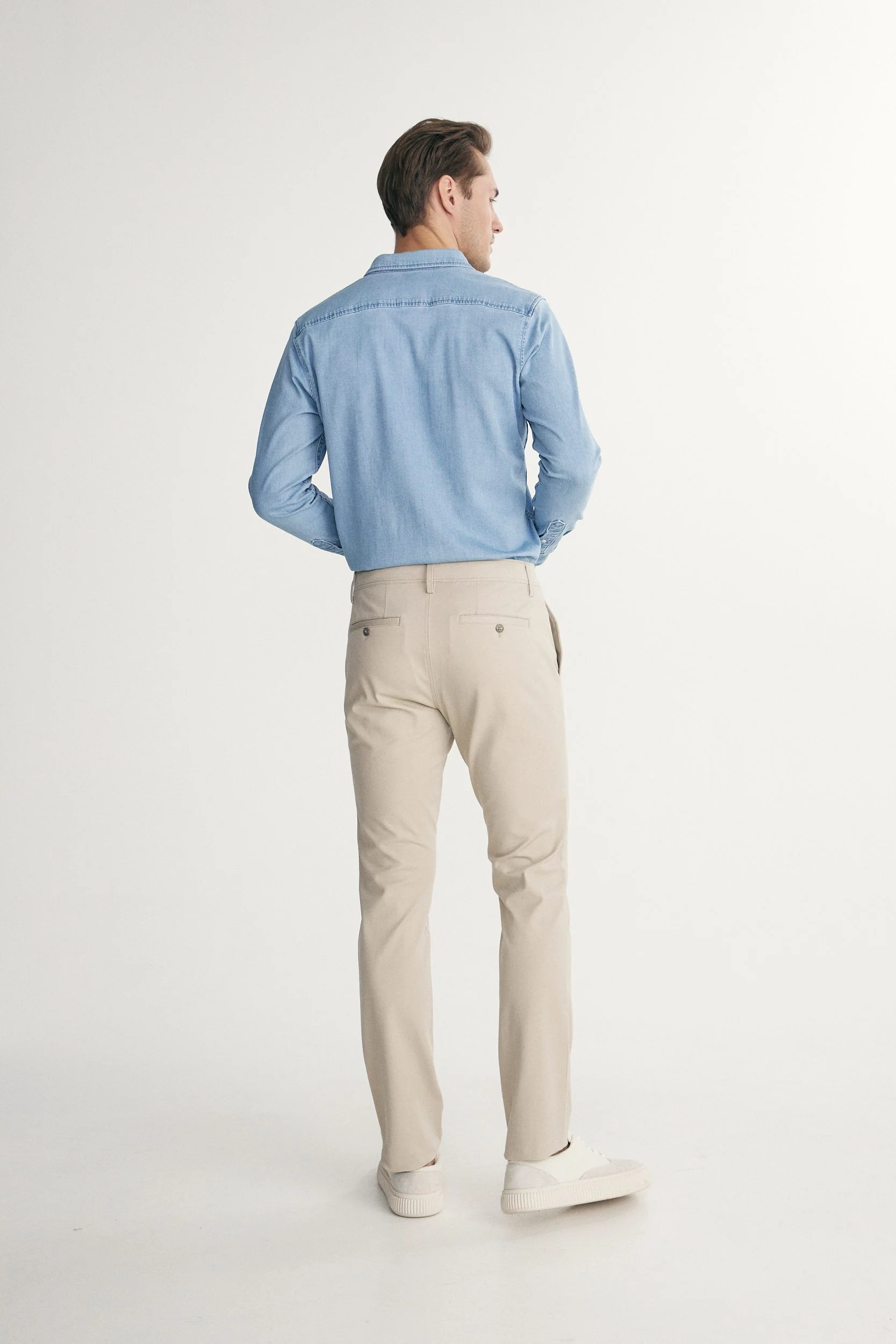 Slim fit stretch pants - Image 2