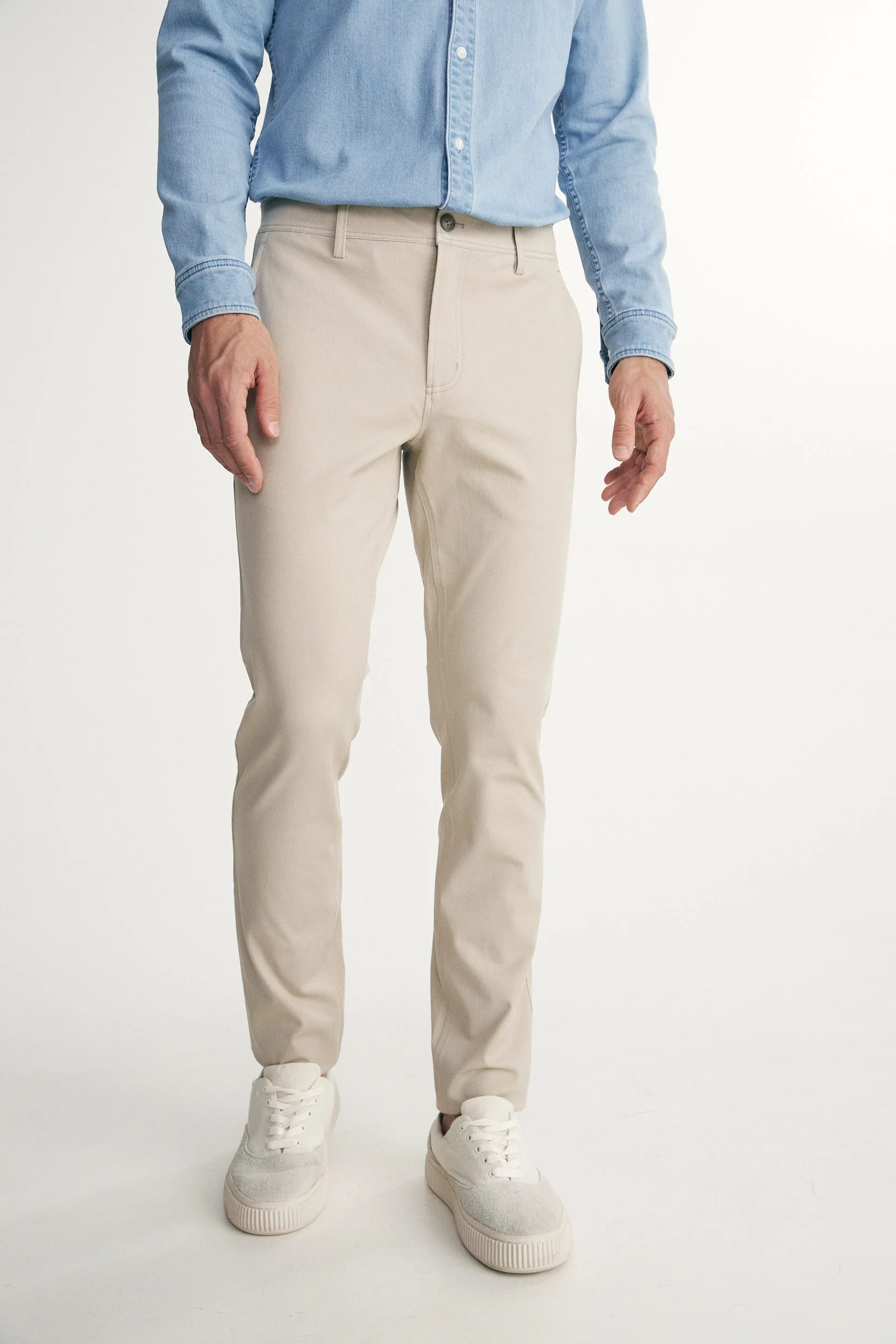 Slim fit stretch pants - Image 3