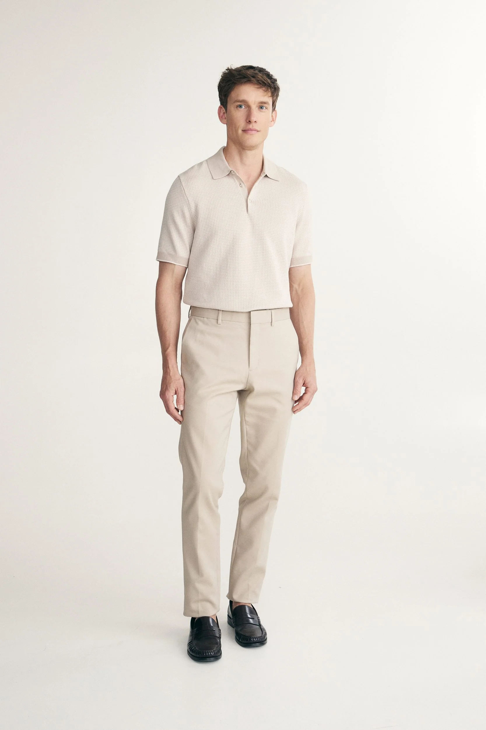 Solid colour Slim pant - Image 4