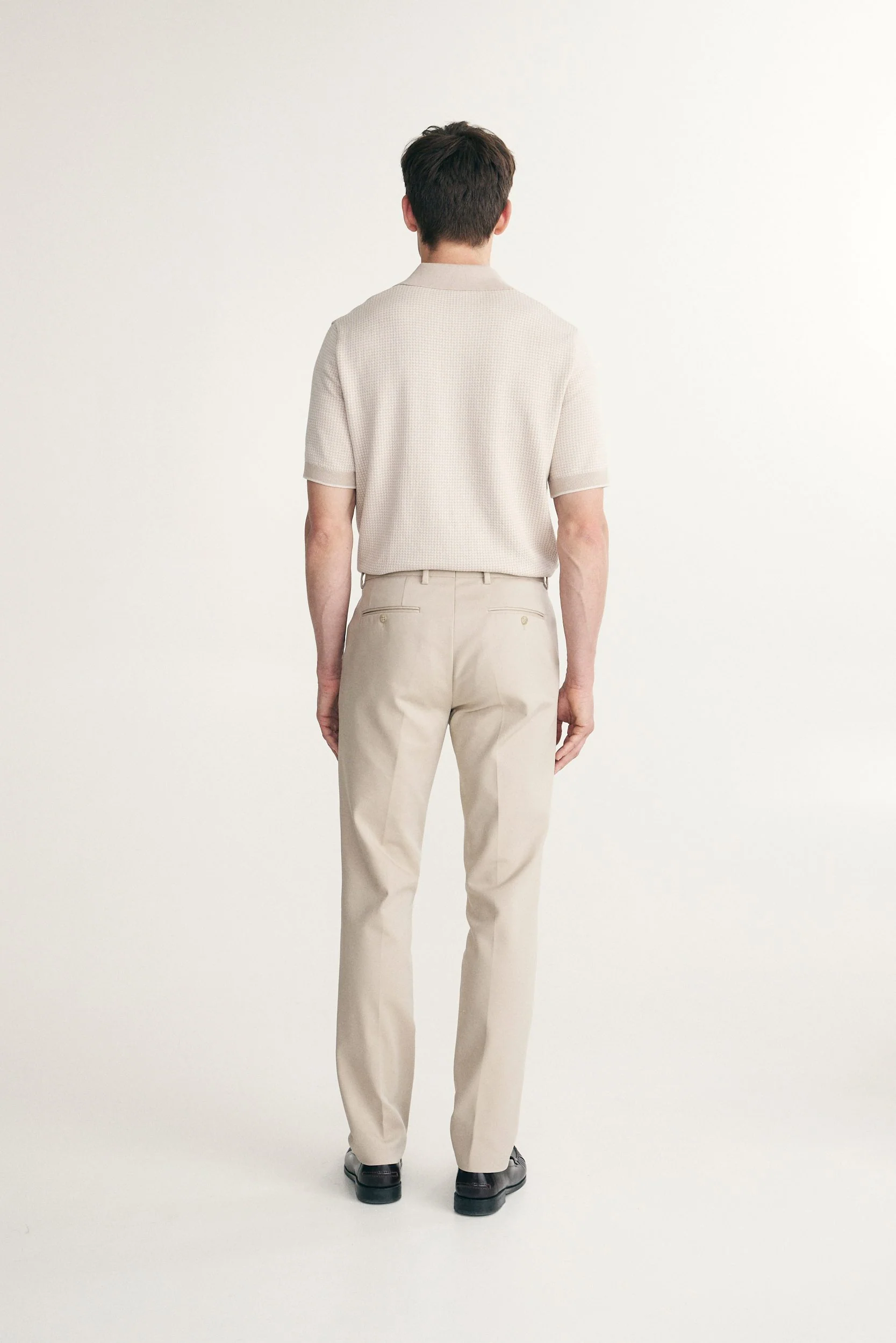 Solid colour Slim pant - Image 5
