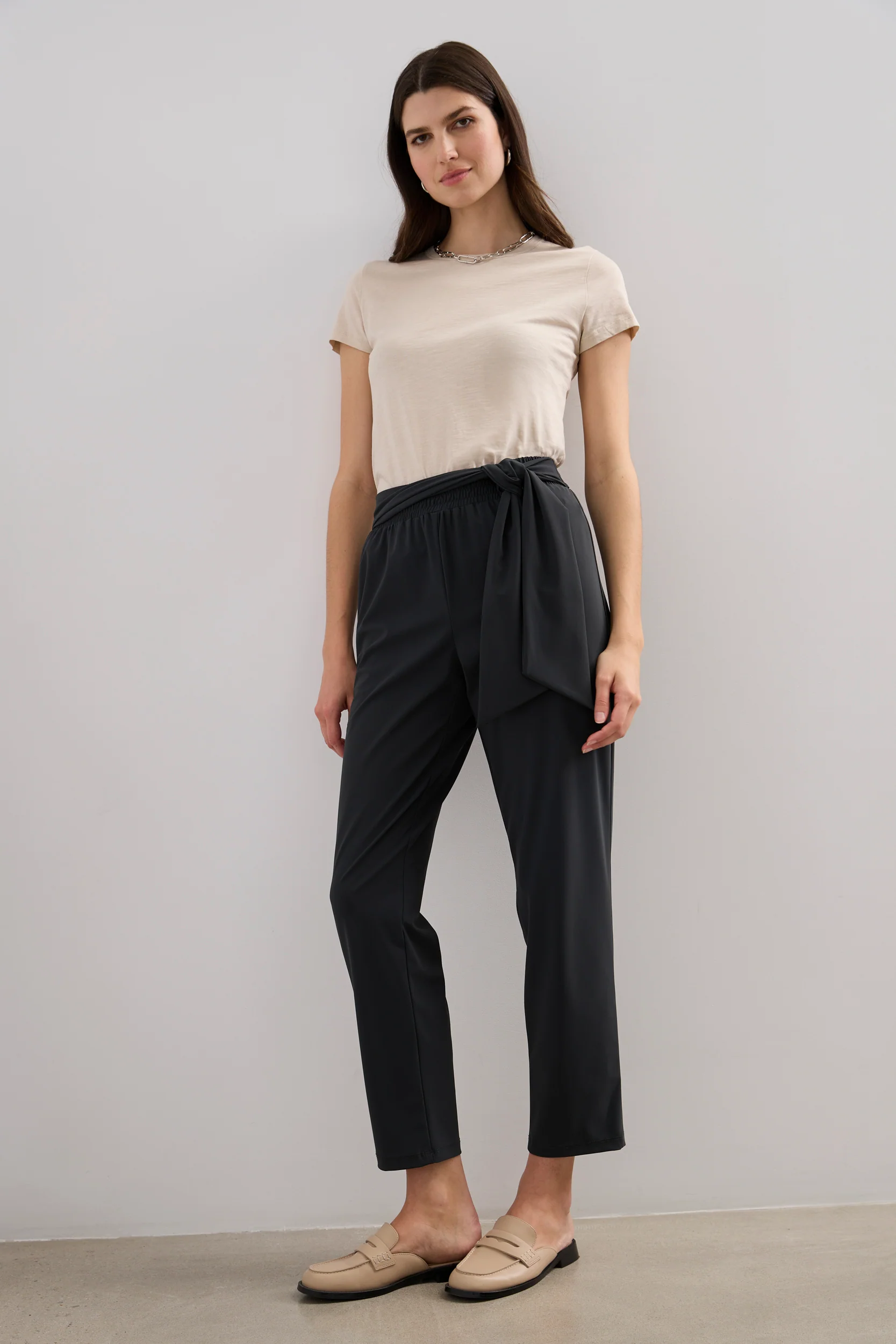 Sport Chic pant with sash - Image 4