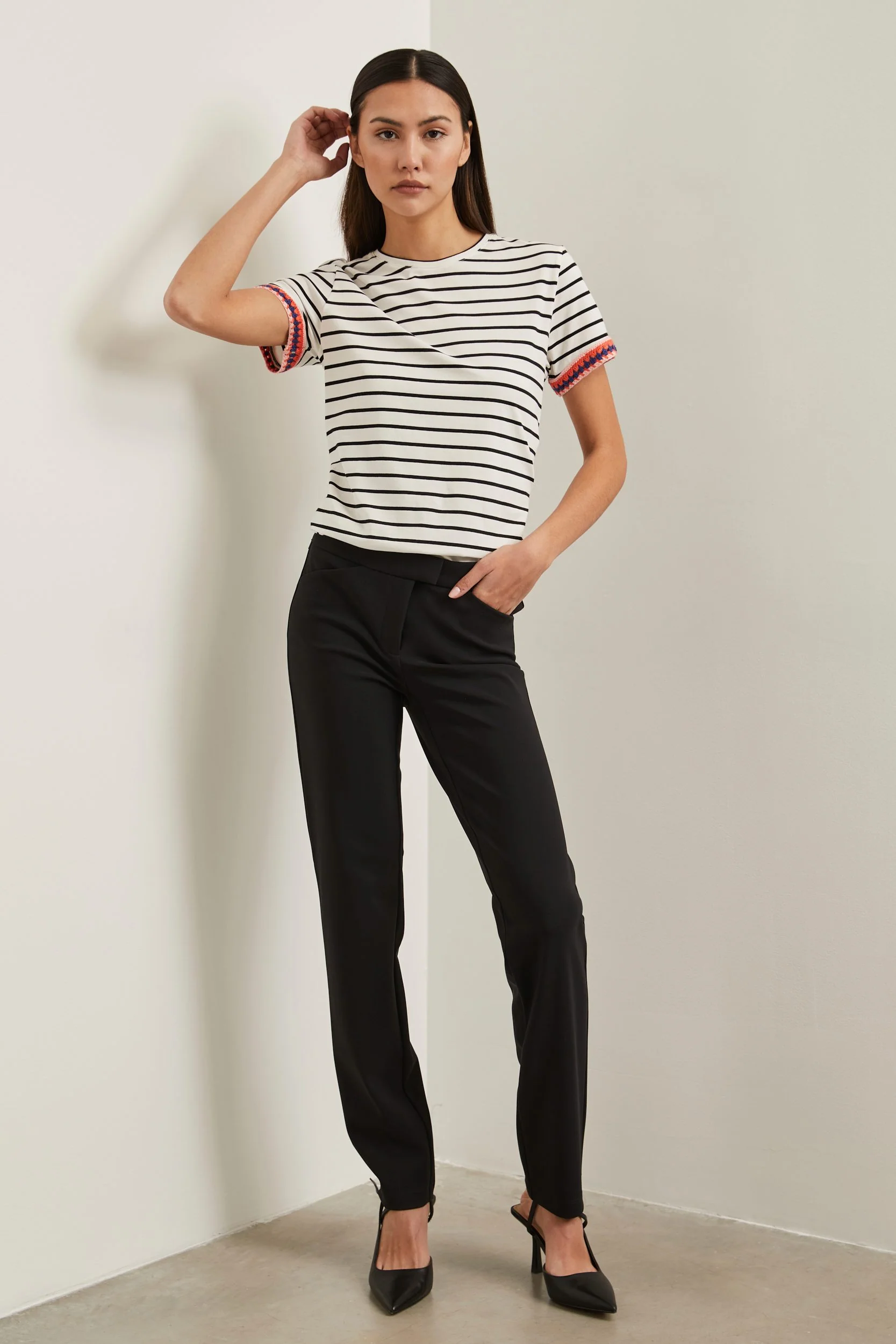 LONG - Stretch slim fit Sport Chic pant - Image 4