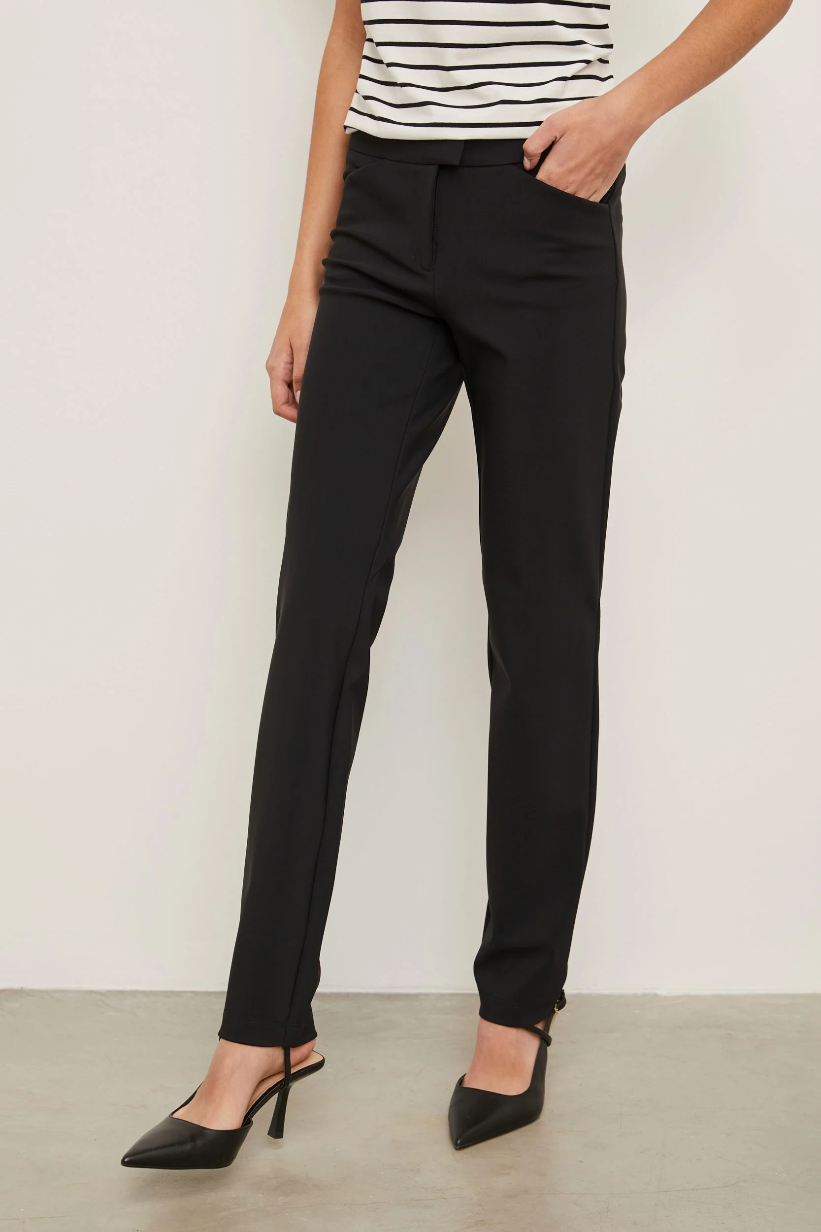 LONG - Stretch slim fit Sport Chic pant - Image 5