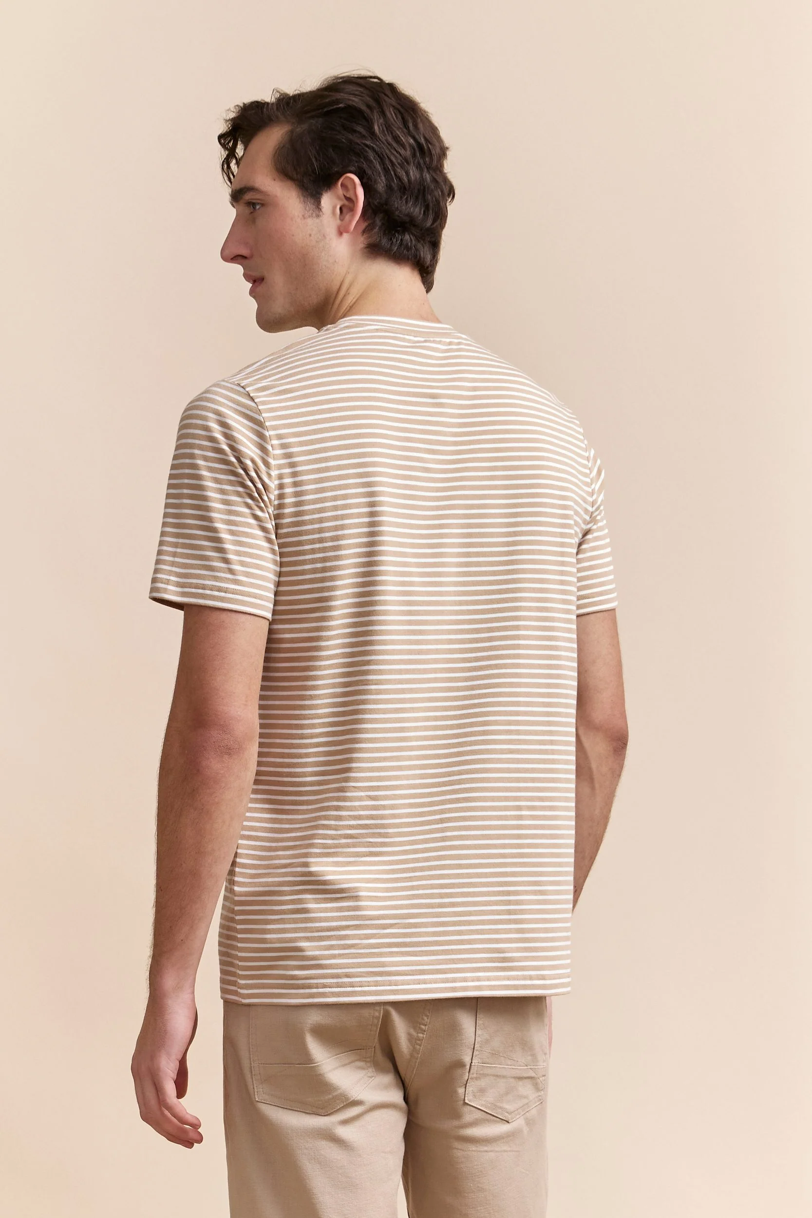 Striped essential T-shirt - Image 2