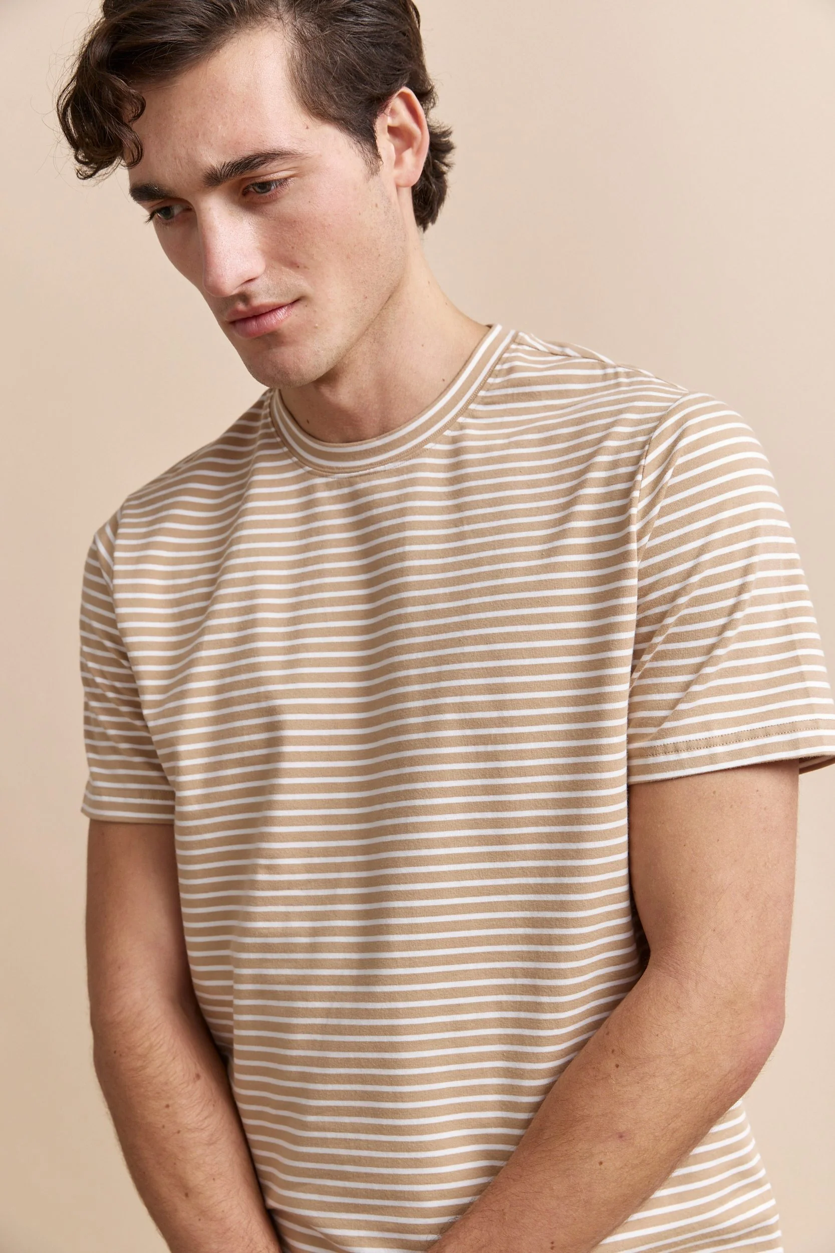 Striped essential T-shirt - Image 3