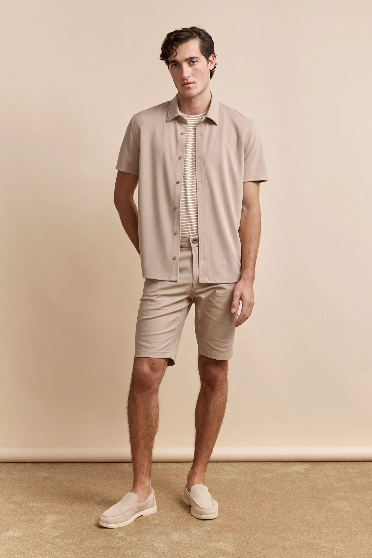 Striped essential T-shirt - Image 4