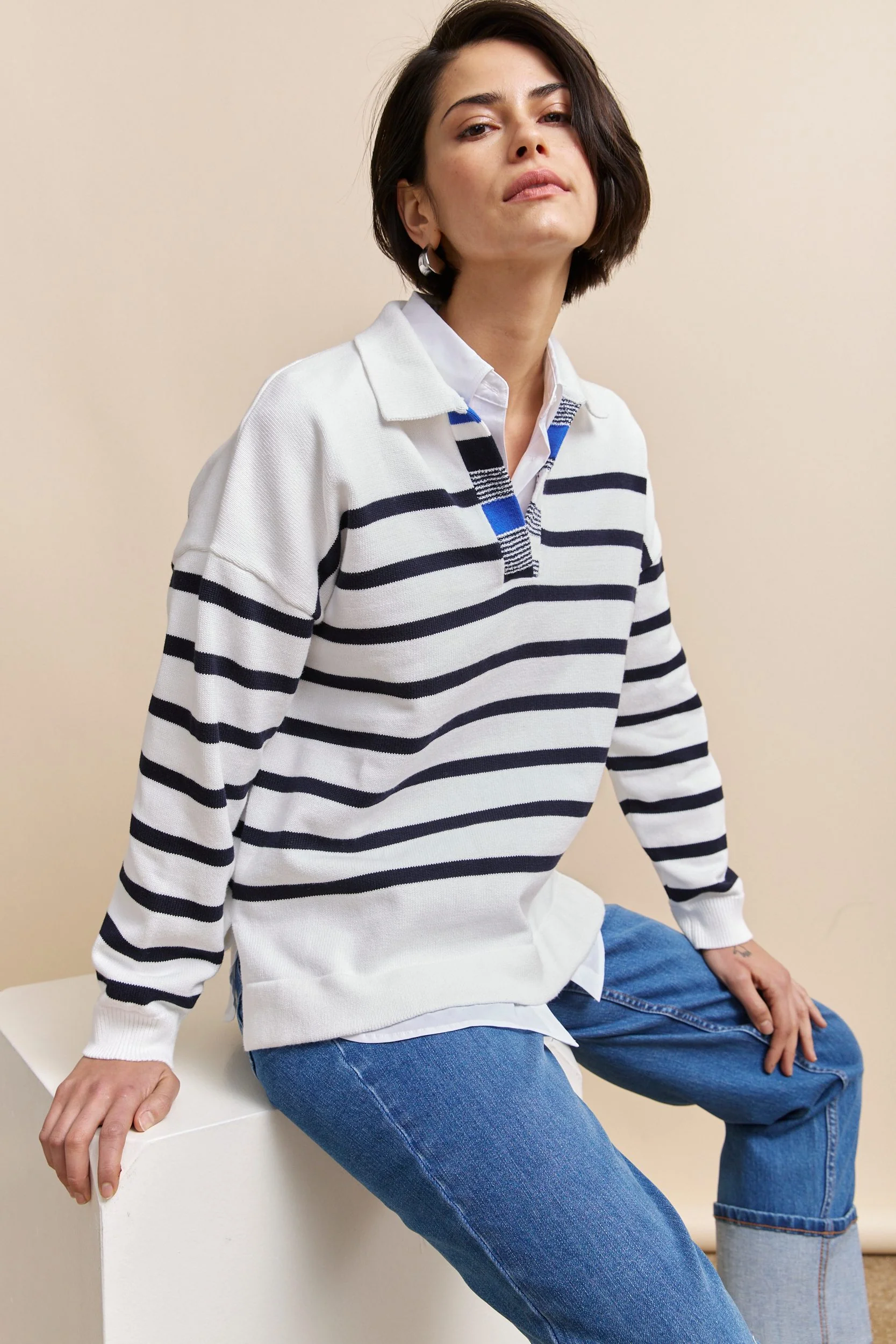 Striped sweater - Image 3