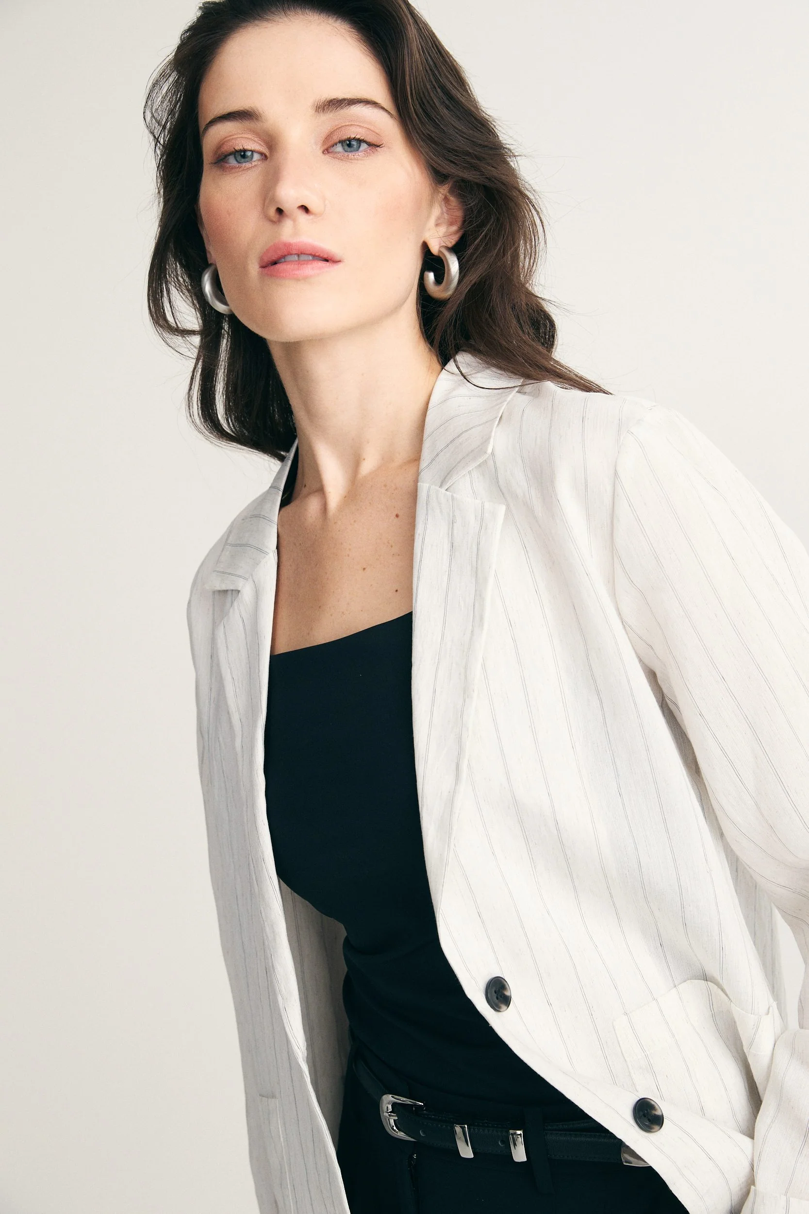 Two-button blazer