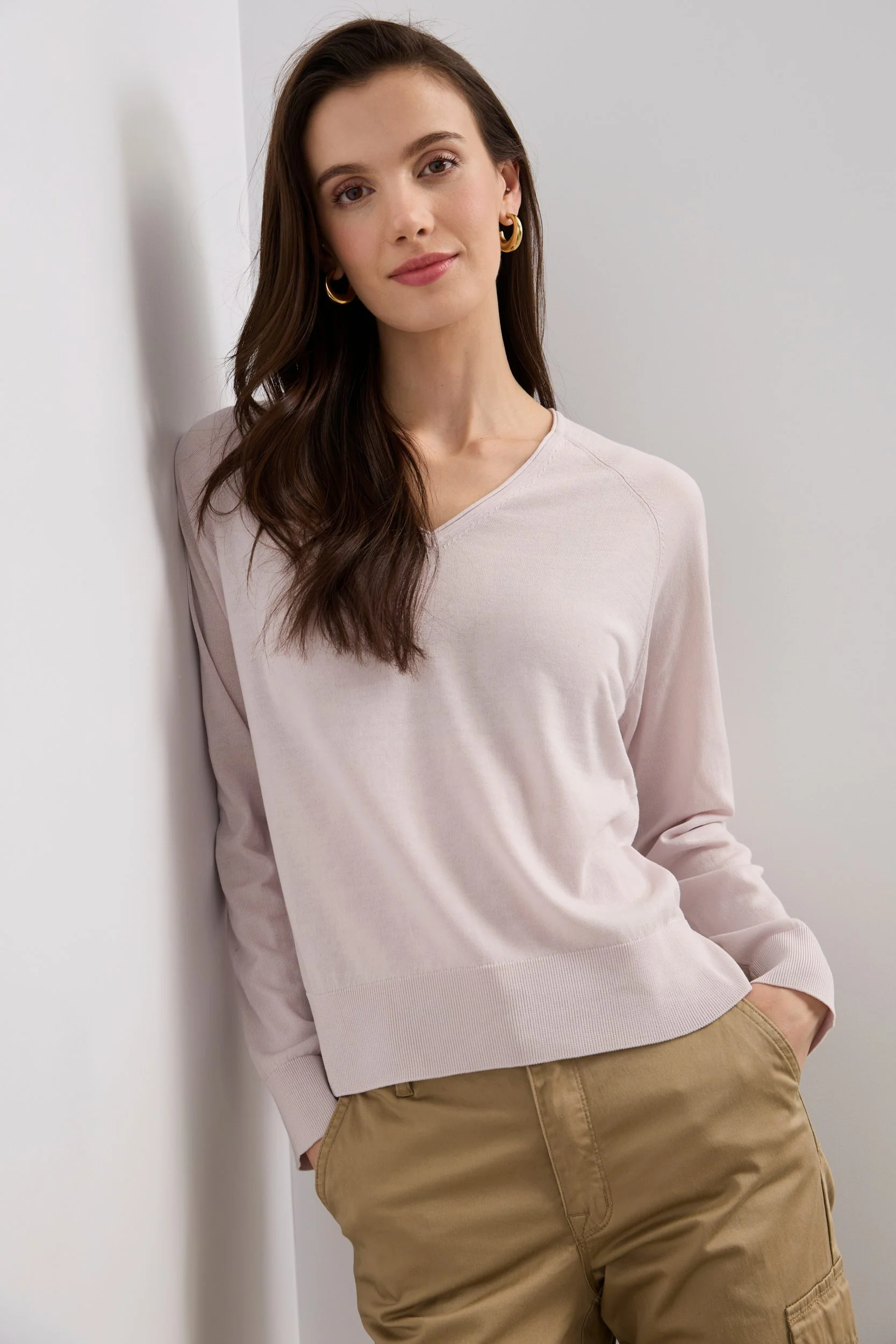 V neck sweater - Image 3