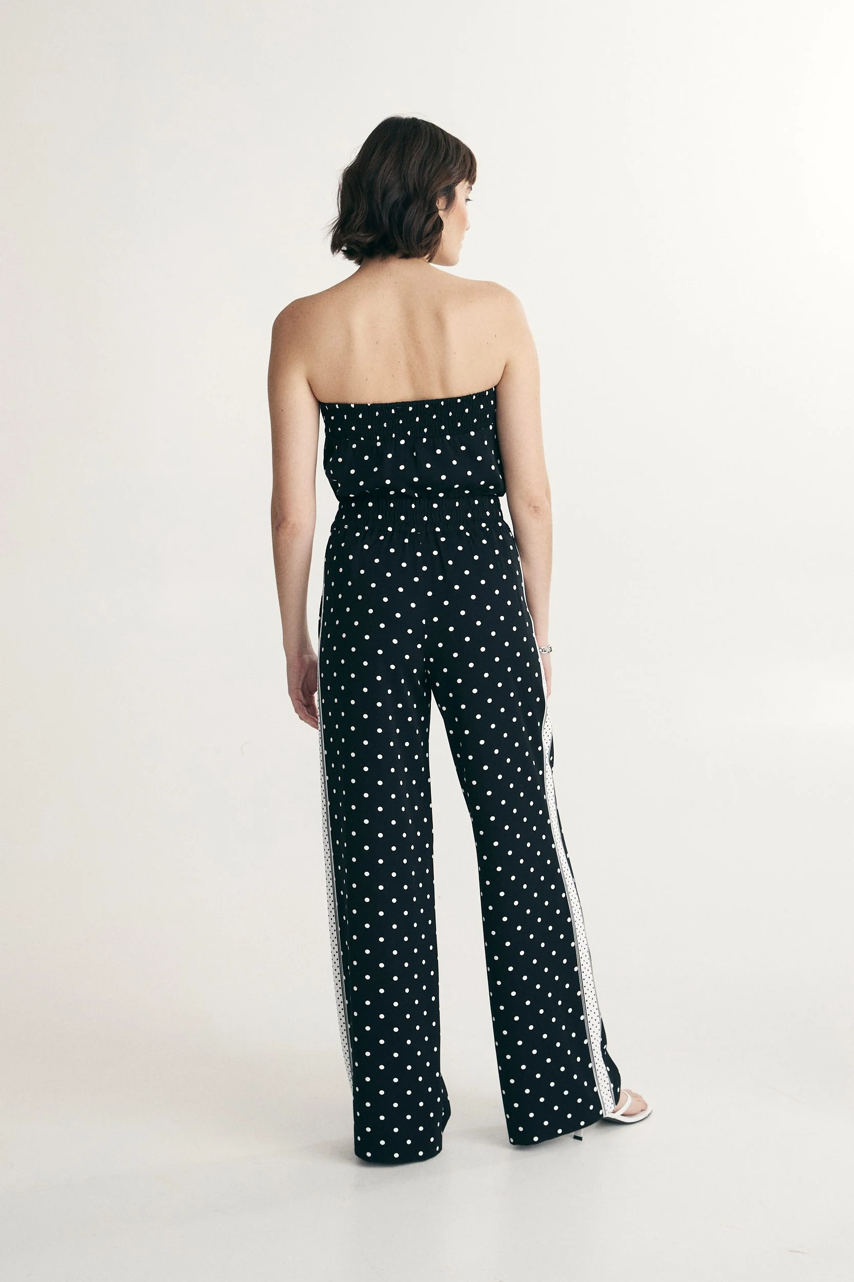 Wide leg polka dot pants - Image 2