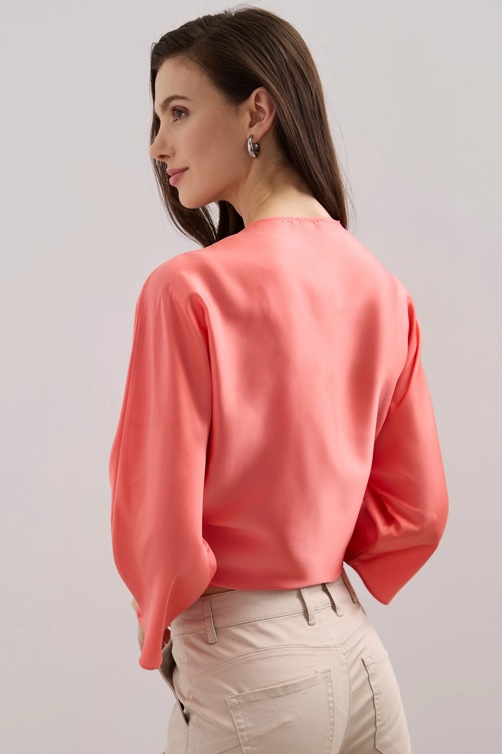 Multi function wrap blouse - Image 4