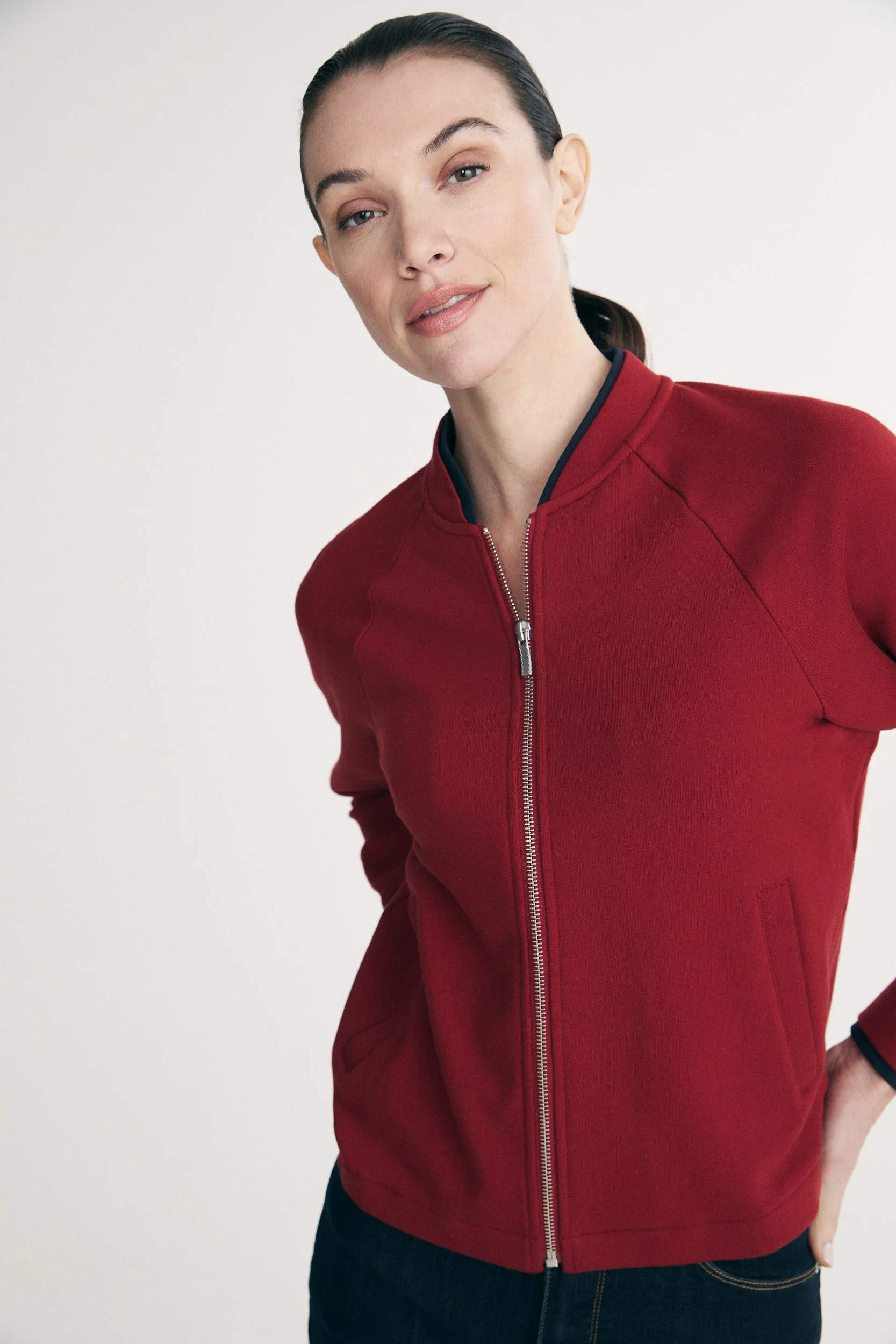 Zipped Cardigan